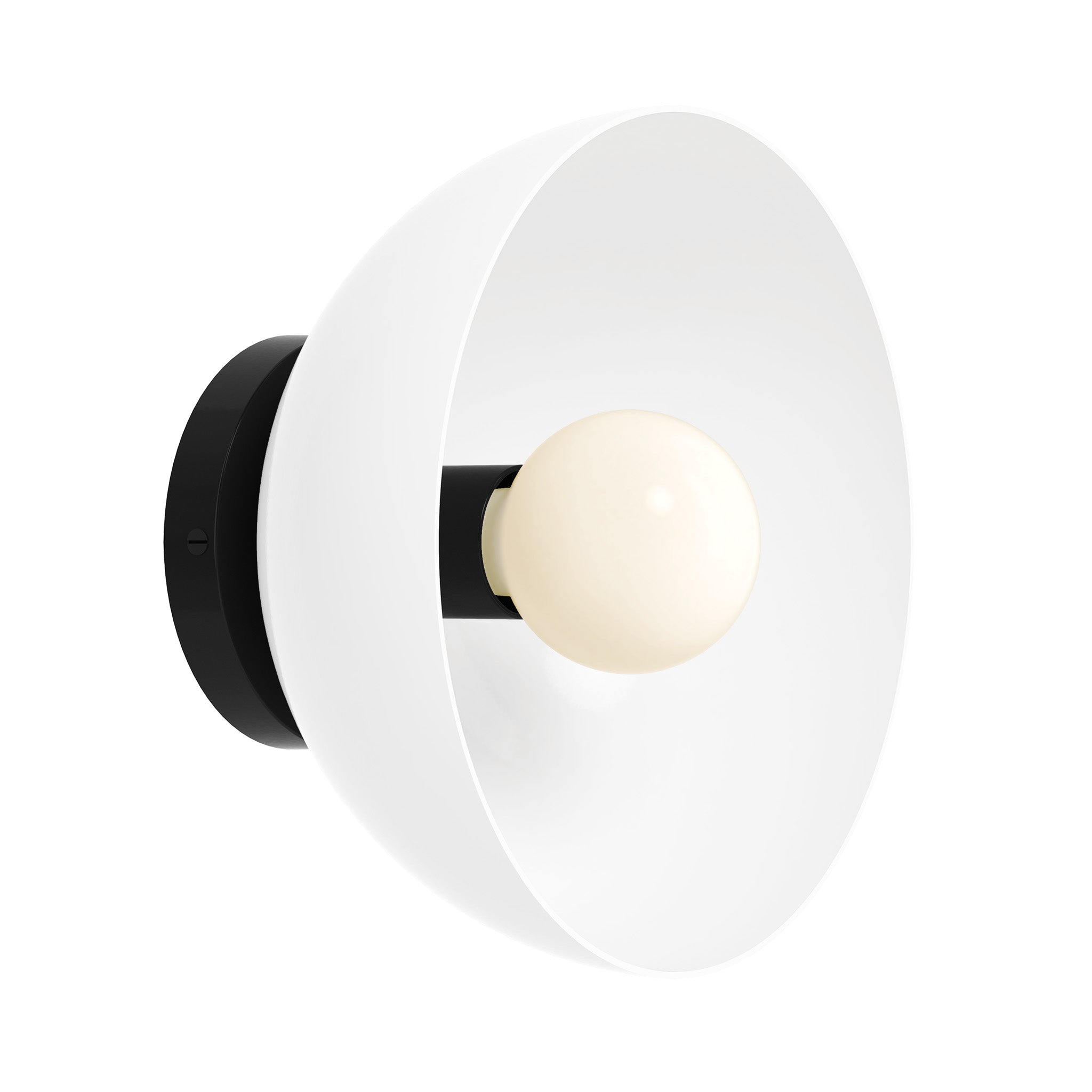 Color Hemi Sconce 10"