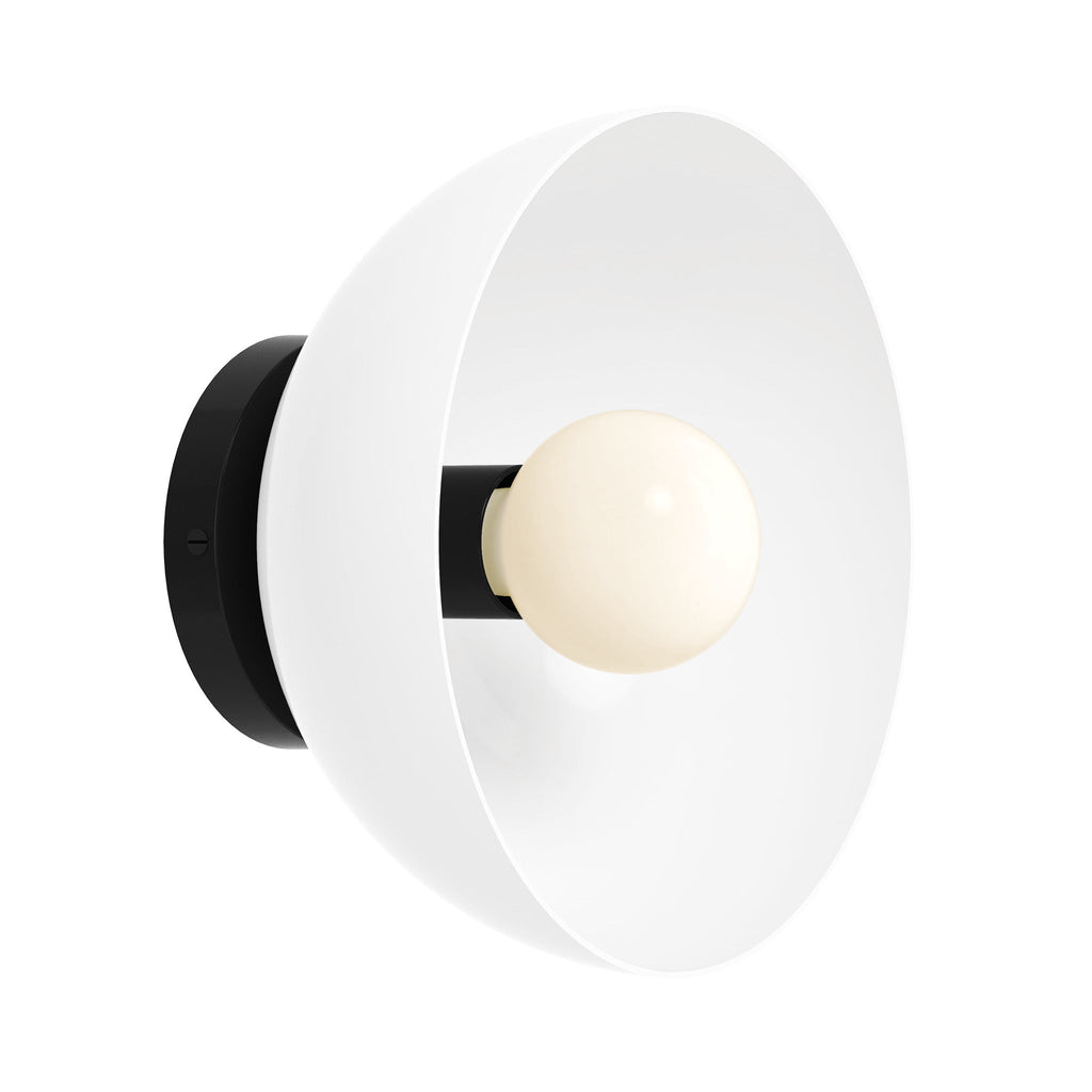 Color Hemi Sconce 10"