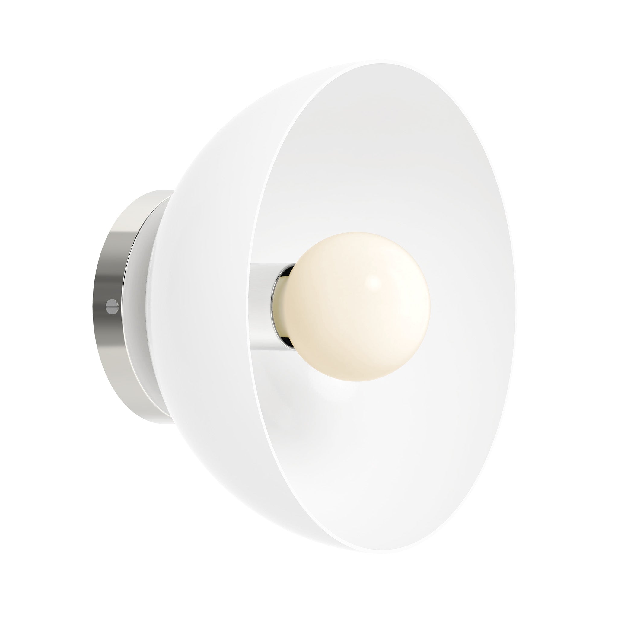 Color Hemi Sconce 10"