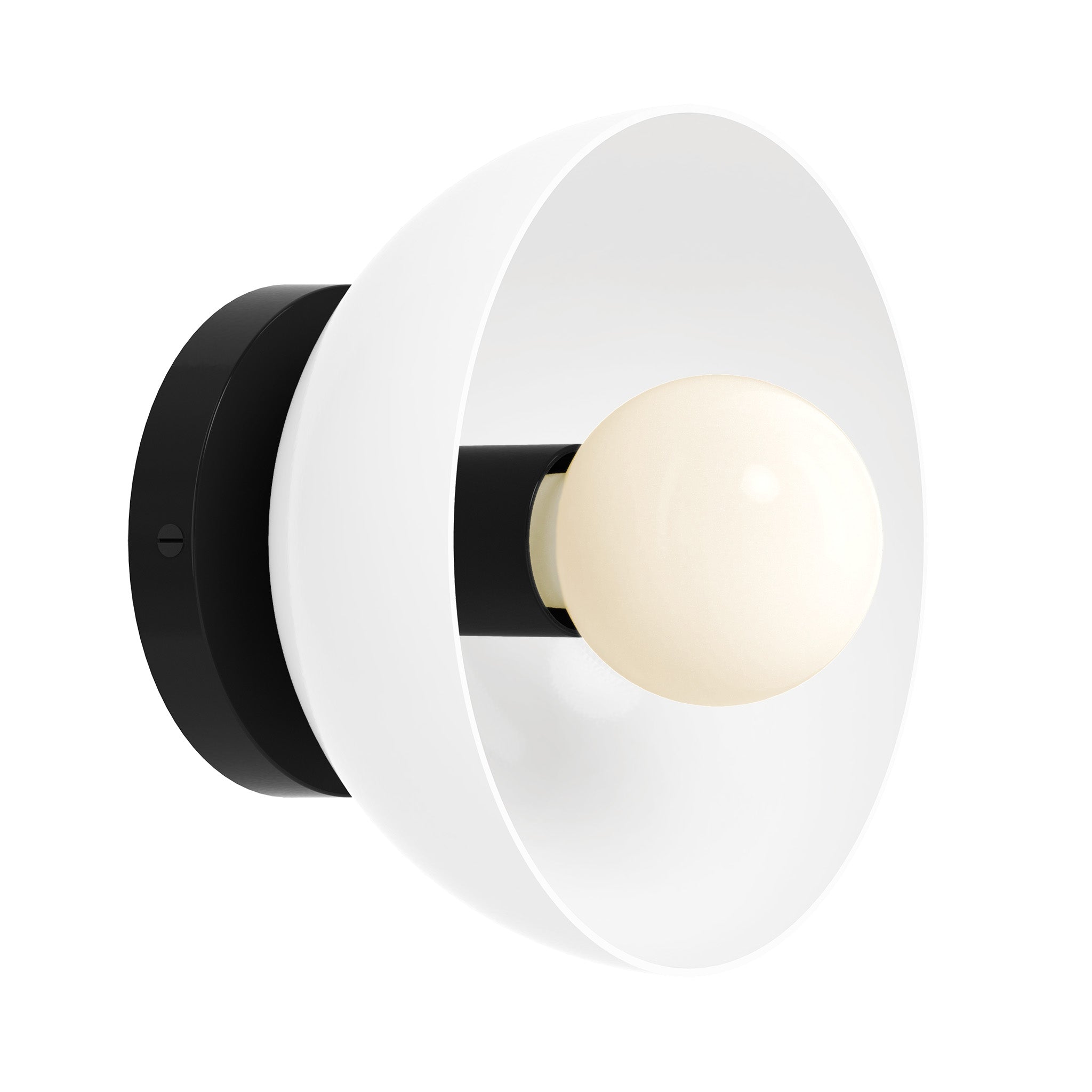 Color Hemi Sconce 8"