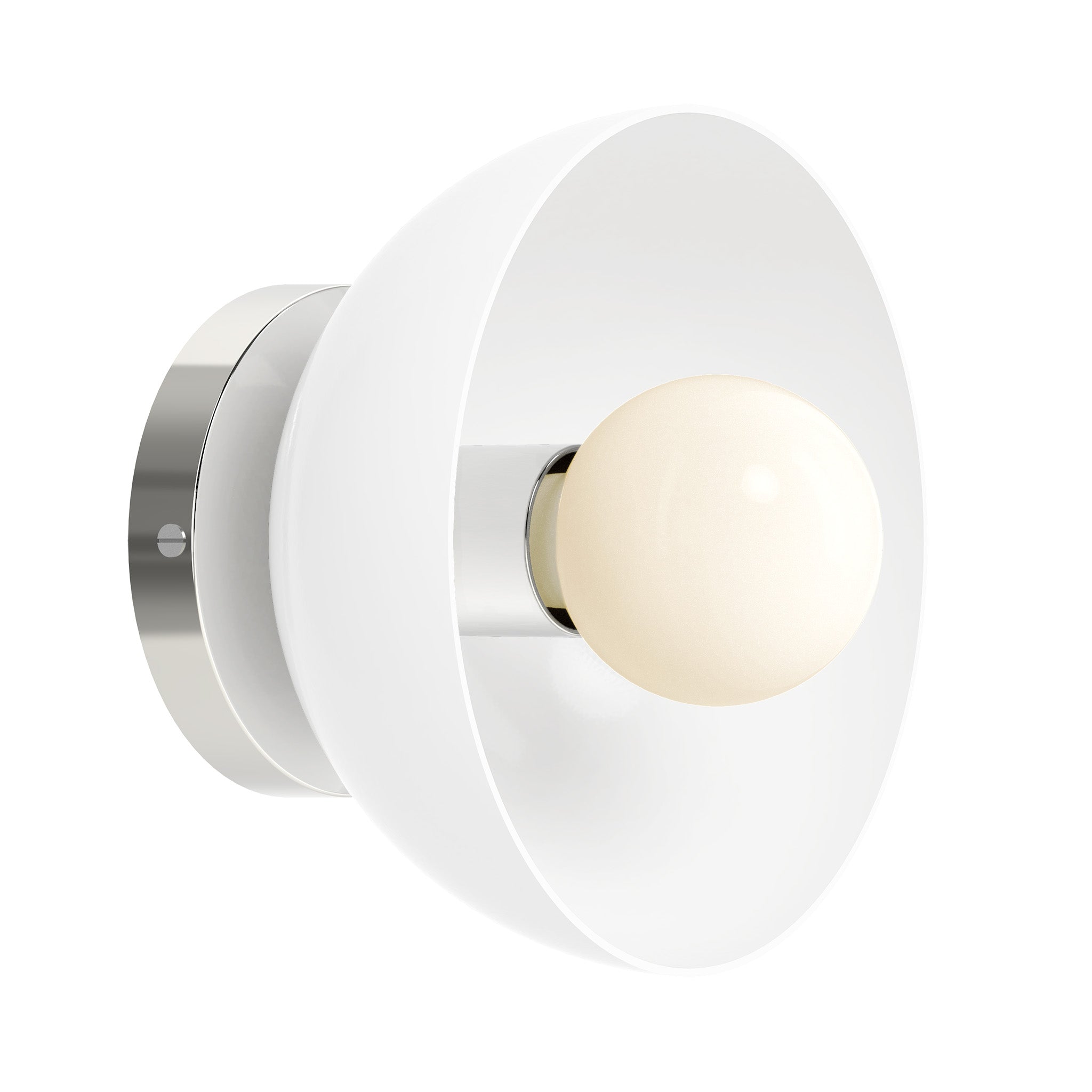Color Hemi Sconce 8"