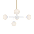 Color Prisma Chandelier 35"