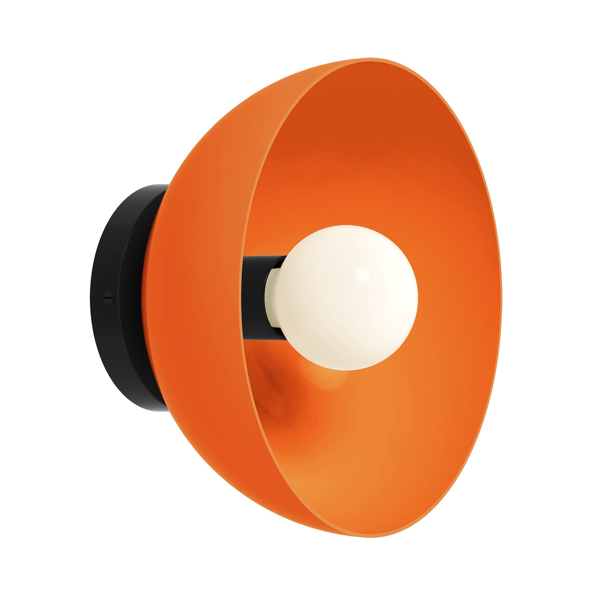 Color Hemi Sconce 10"