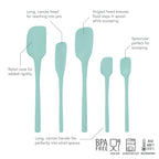 All-Silicone Spatulas - Set of 5