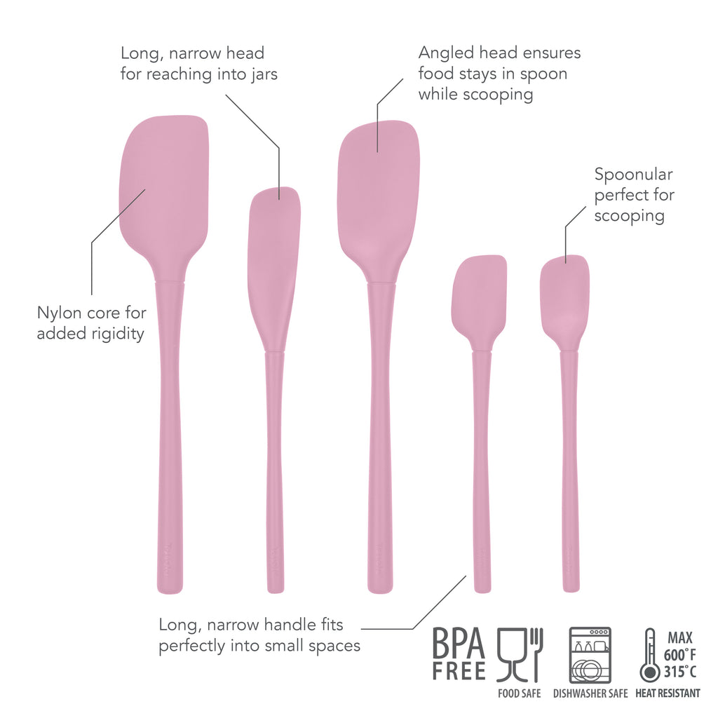 All-Silicone Spatulas - Set of 5