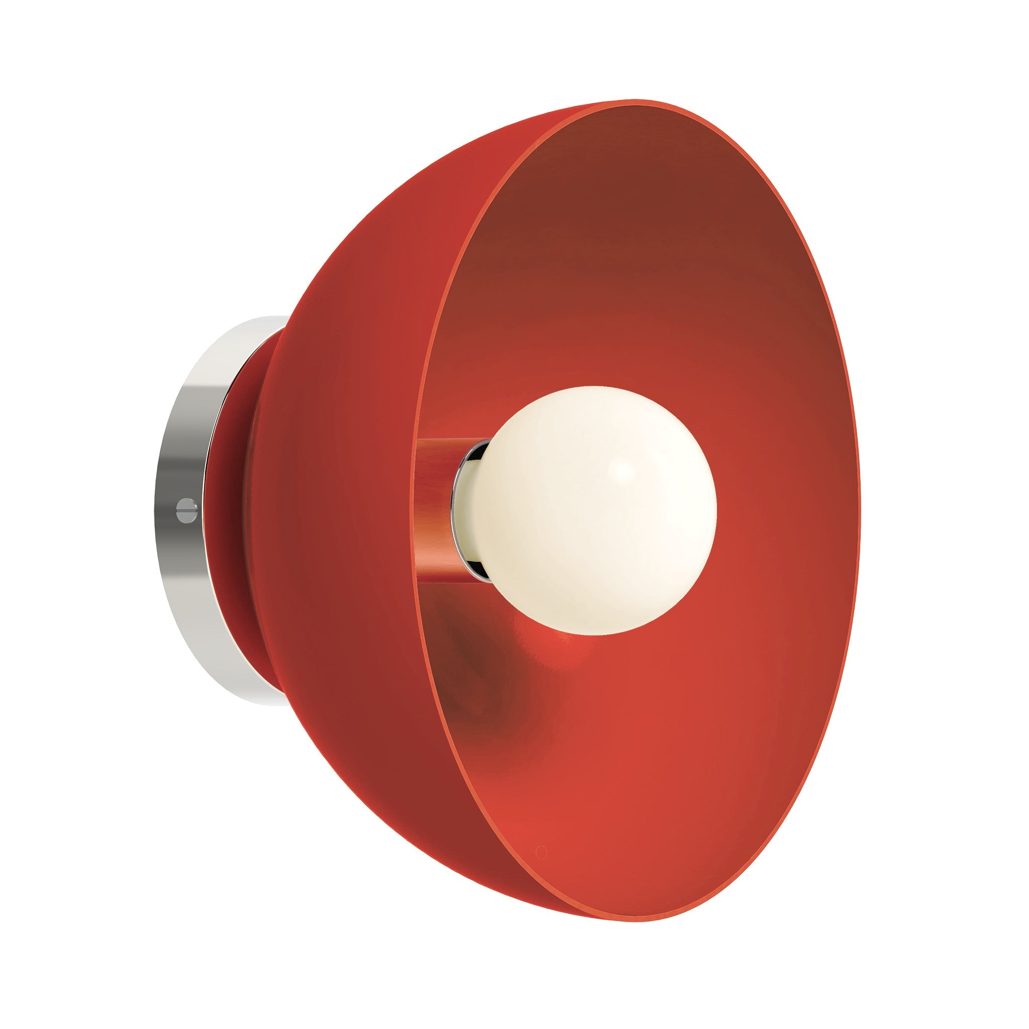Color Hemi Sconce 10"