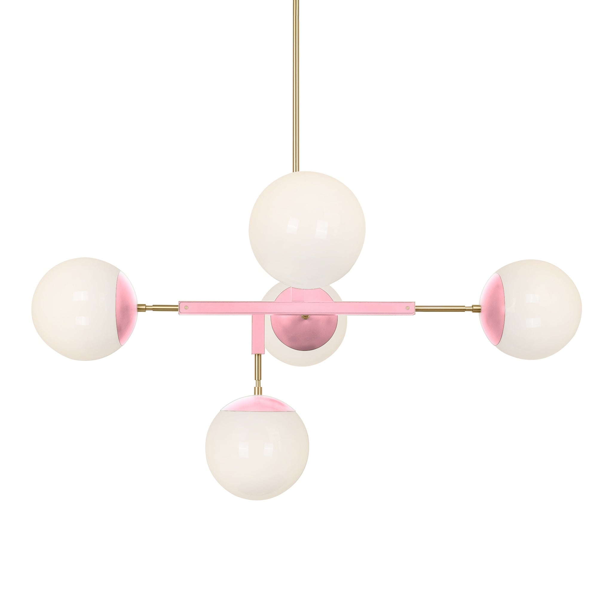 Color Big Prisma Chandelier 42"