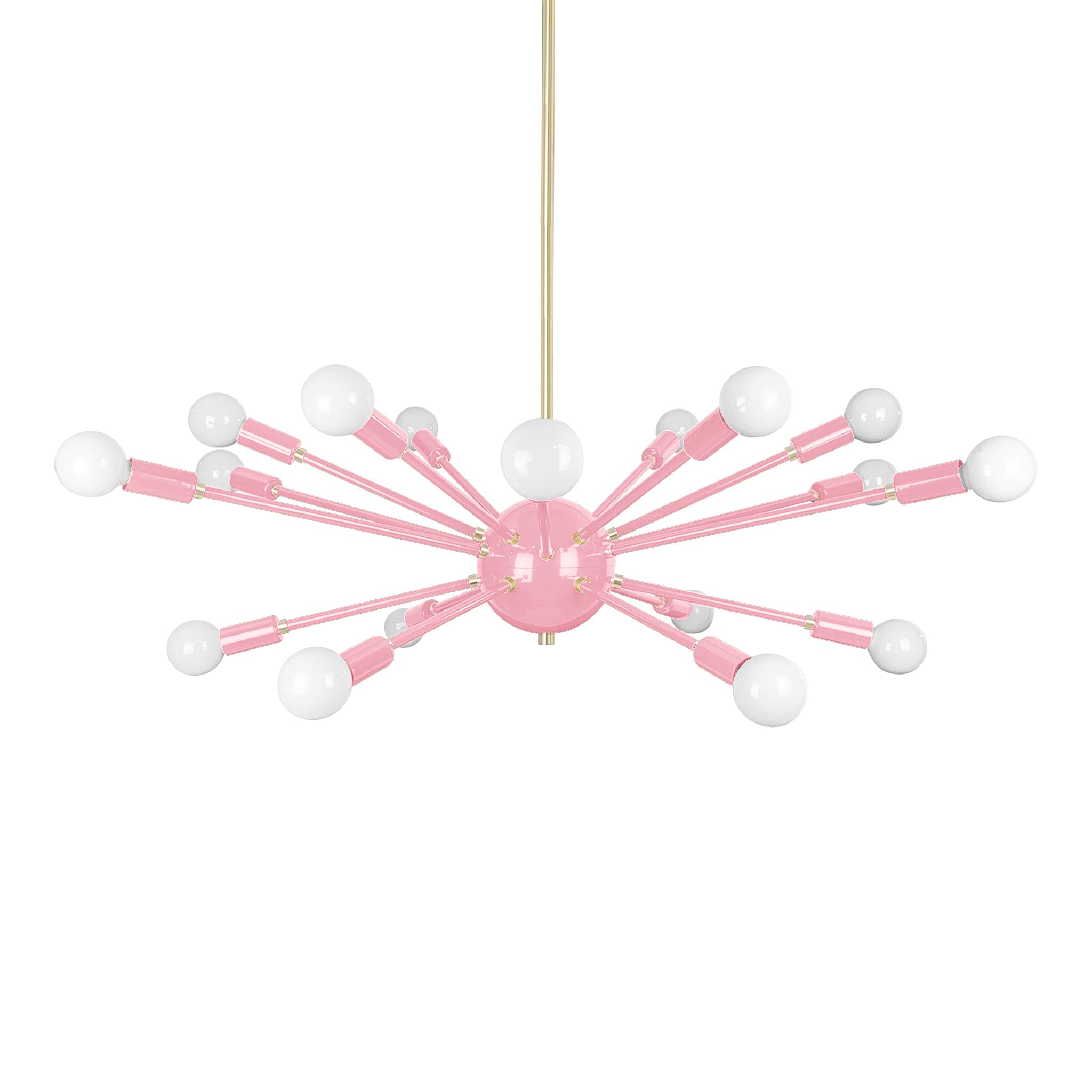 Color Elliptical Sputnik Chandelier