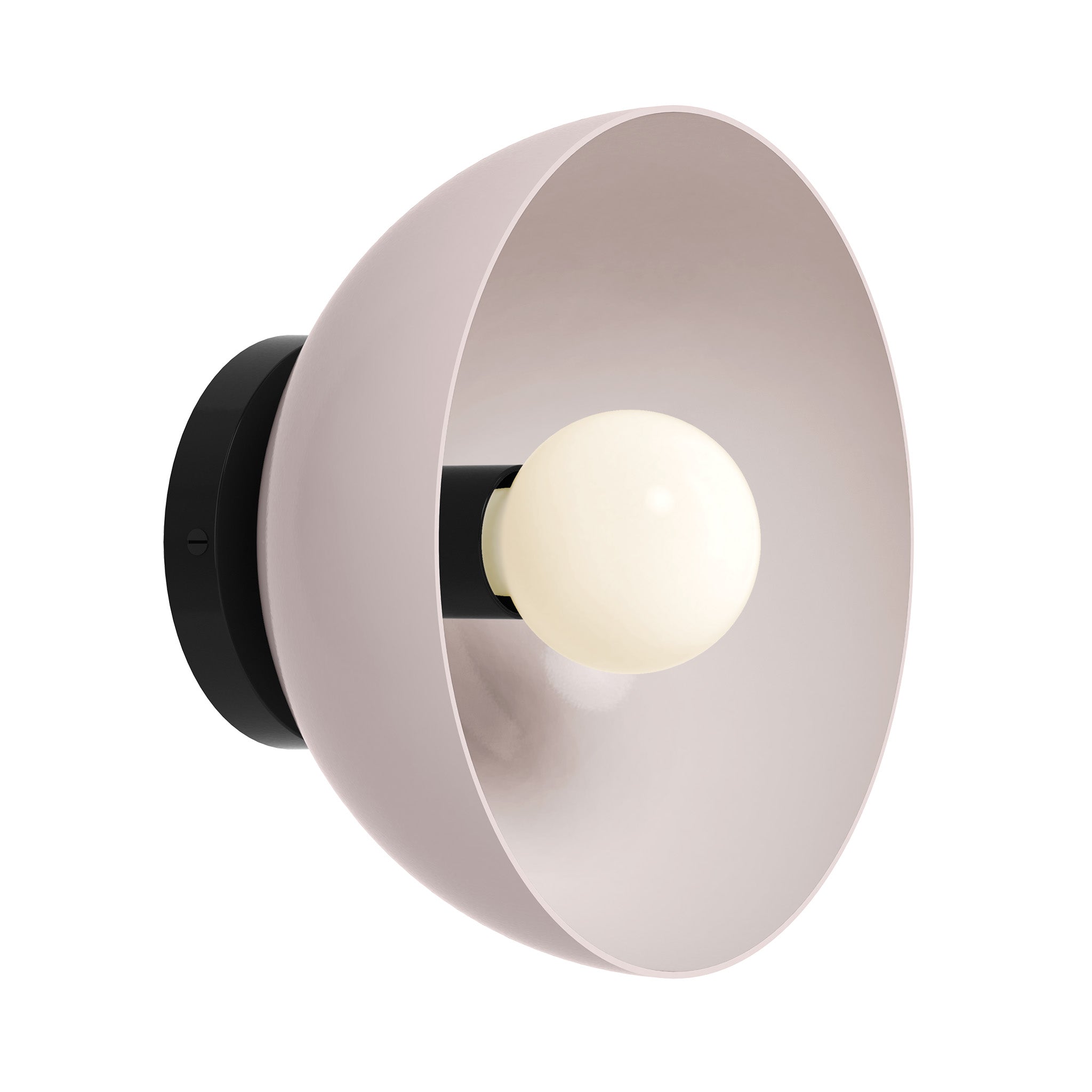 Color Hemi Sconce 10"