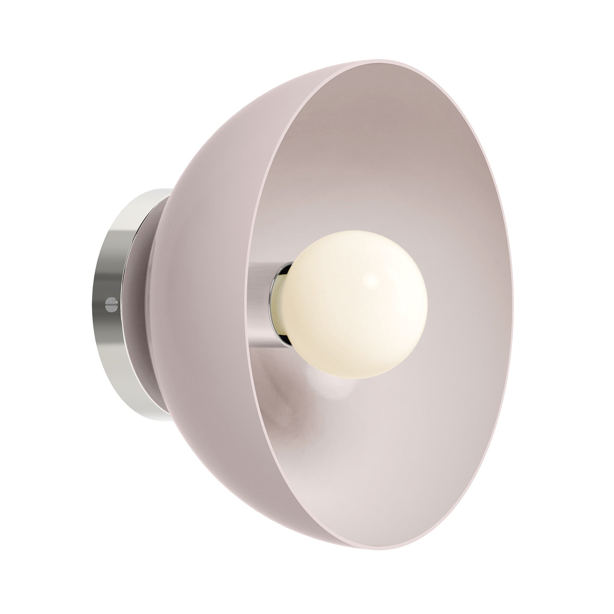 Color Hemi Sconce 10"