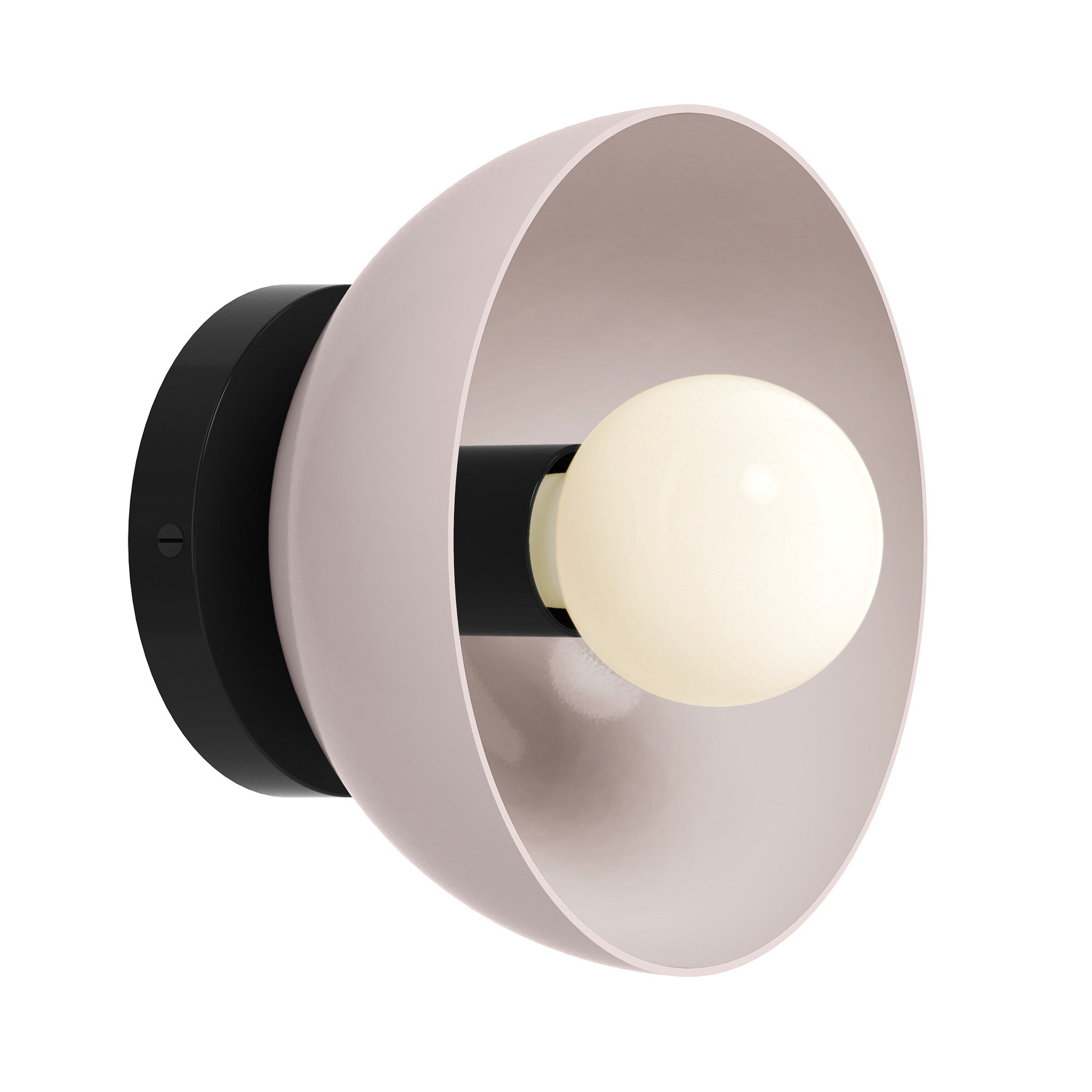 Color Hemi Sconce 8"
