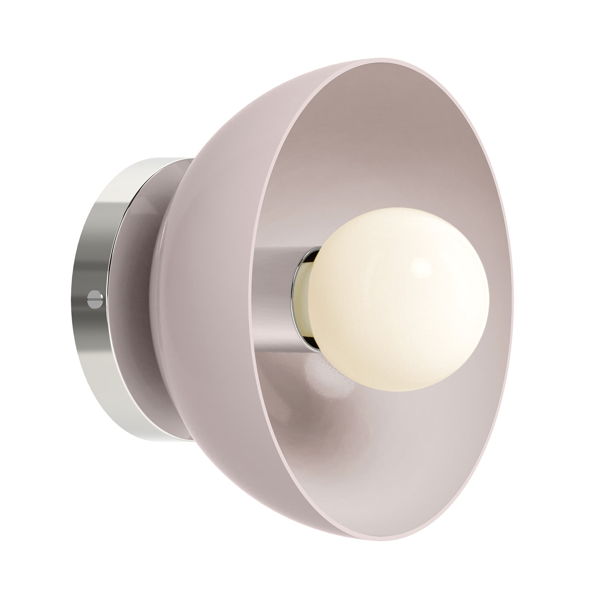 Color Hemi Sconce 8"