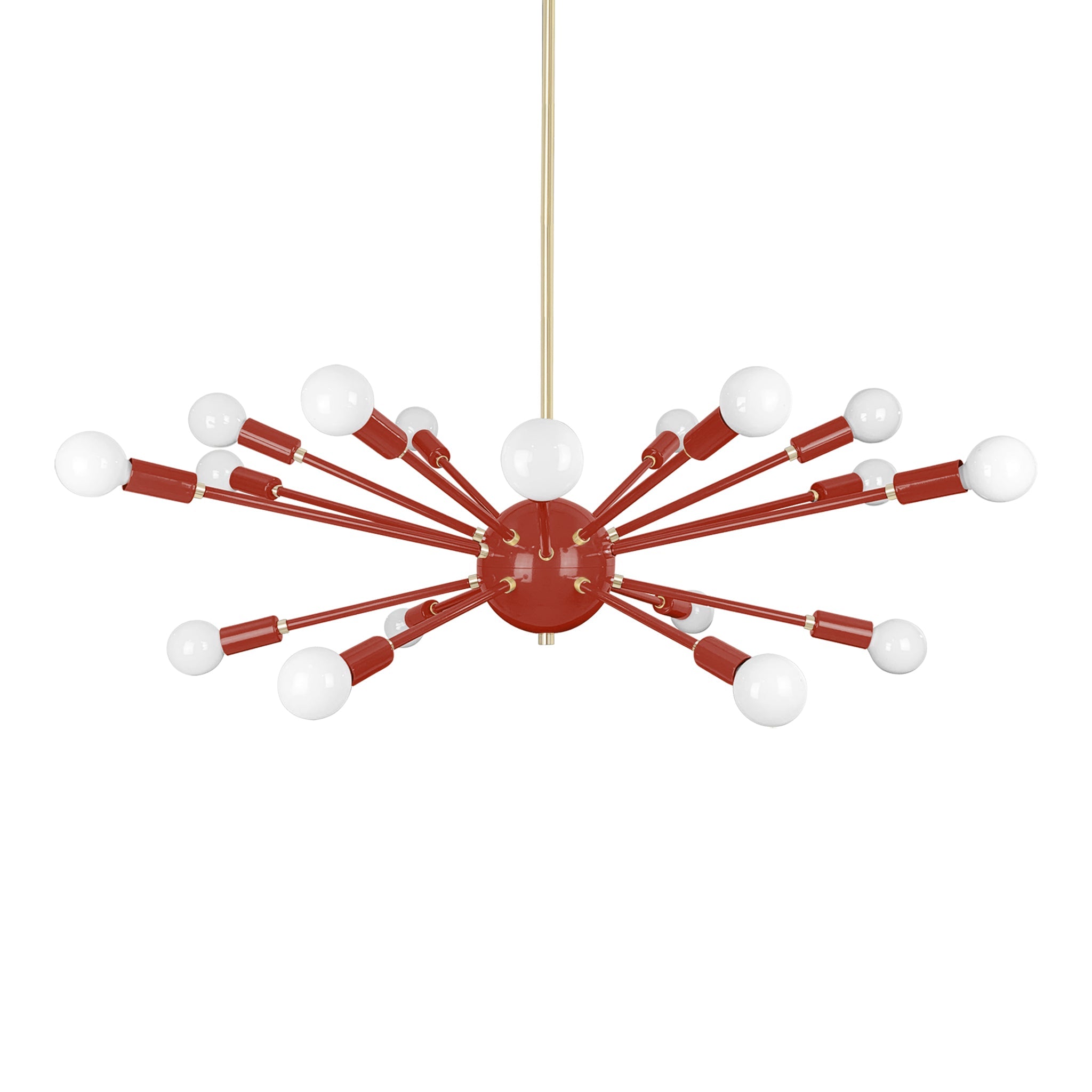 Color Elliptical Sputnik Chandelier