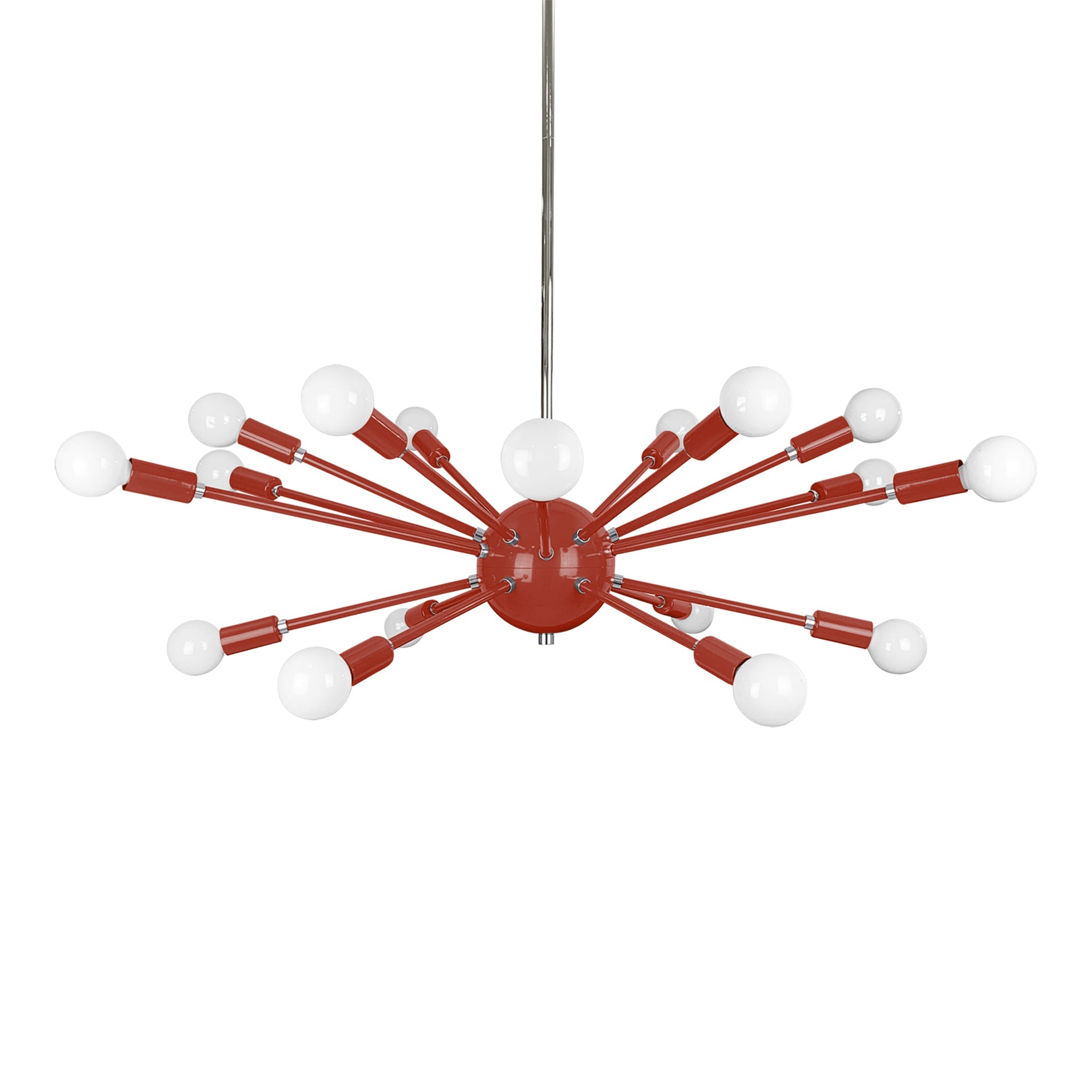 Color Elliptical Sputnik Chandelier