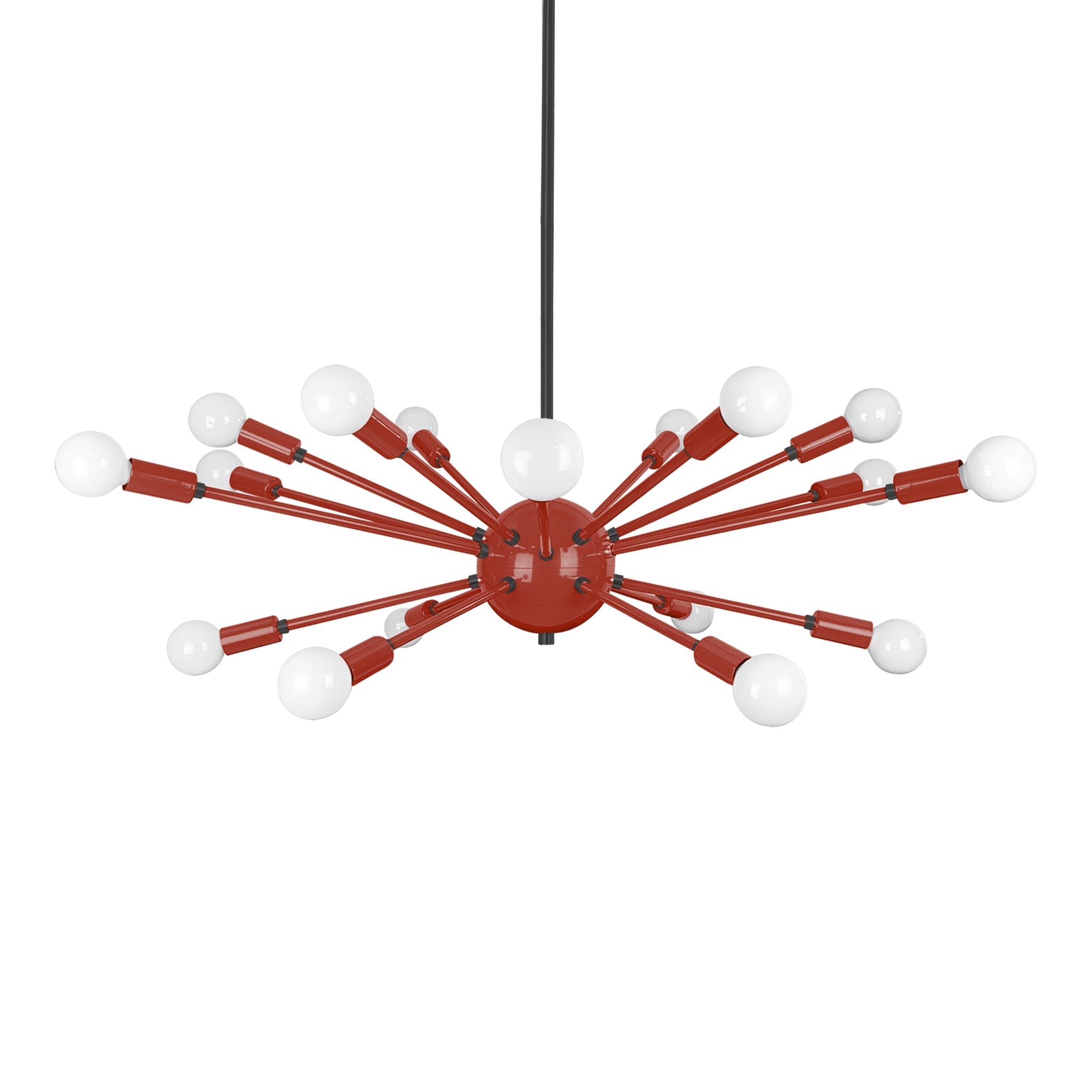 Color Elliptical Sputnik Chandelier