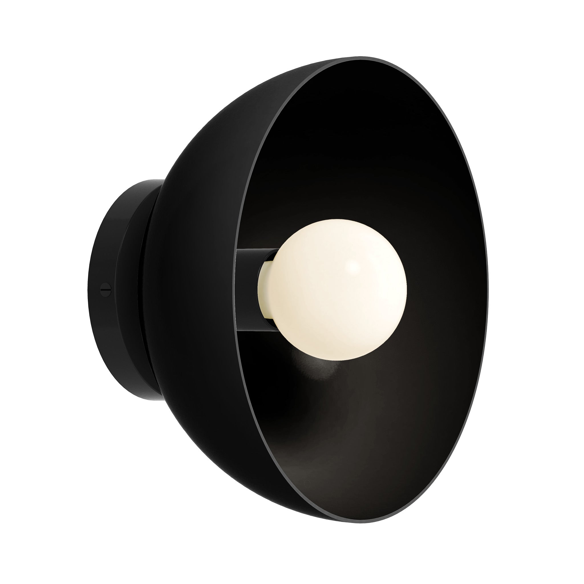 Color Hemi Sconce 10"
