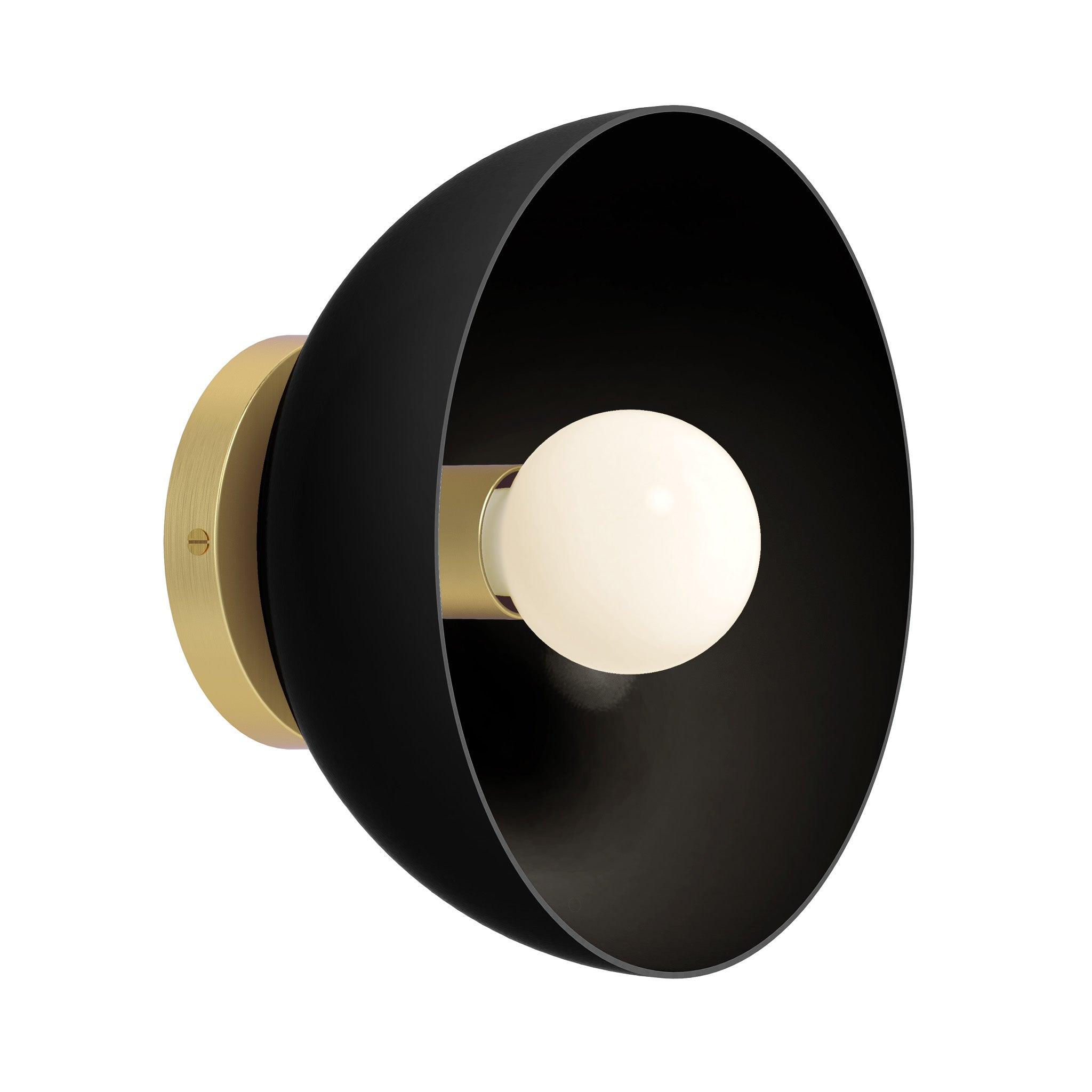 Color Hemi Sconce 10"