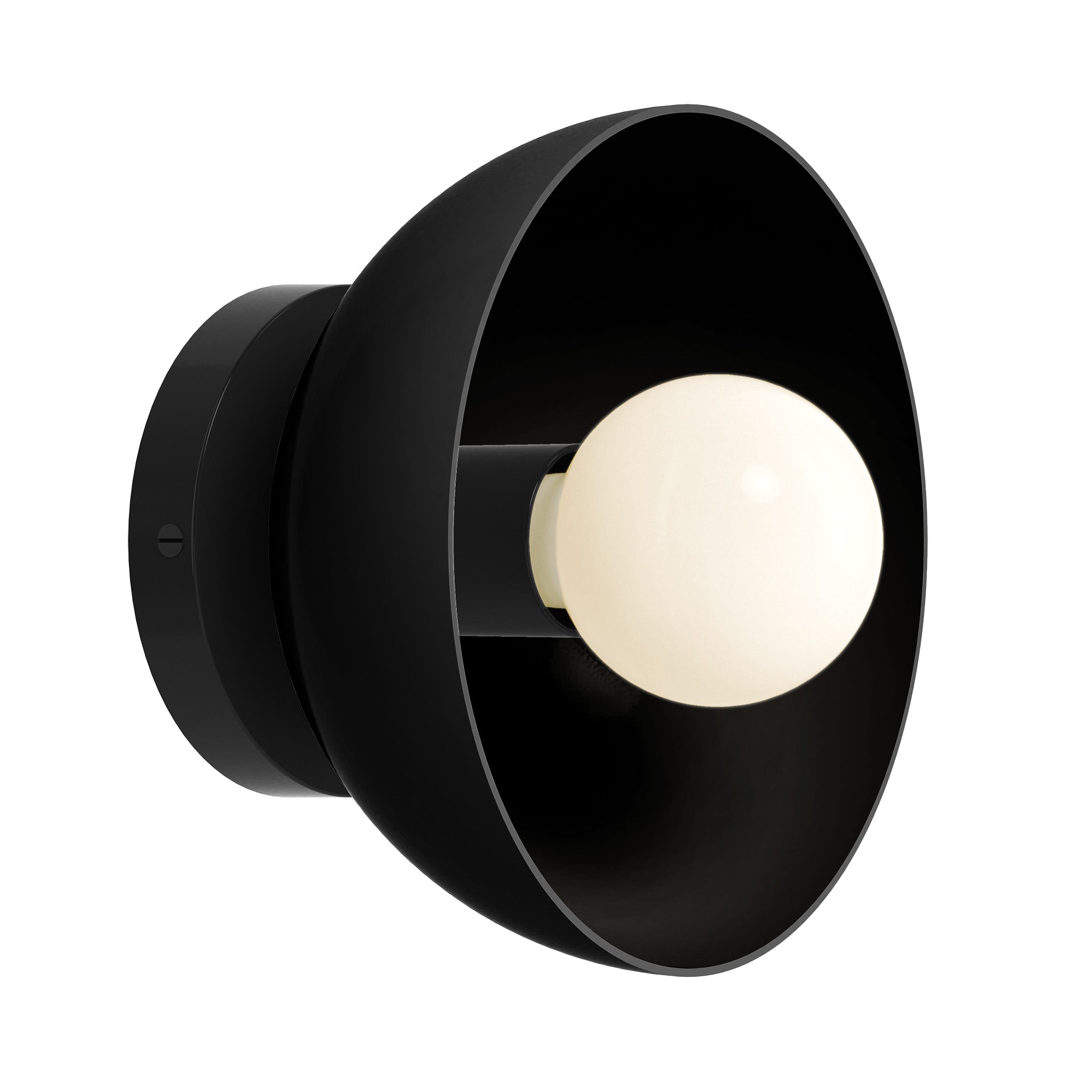 Color Hemi Sconce 8"