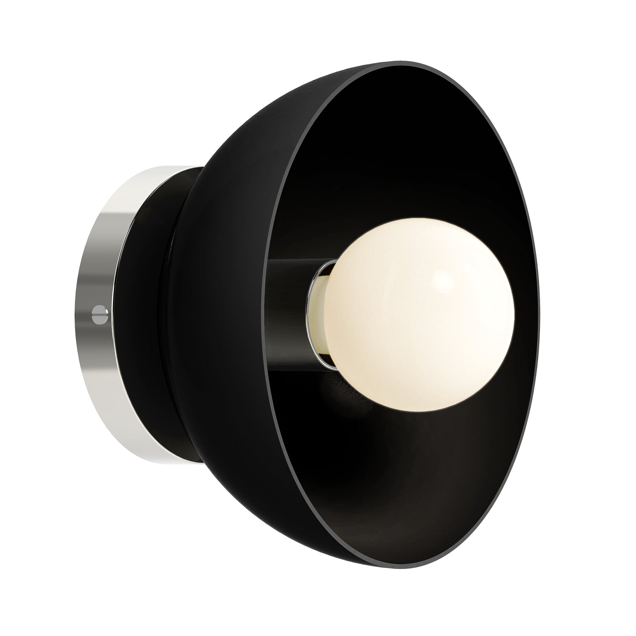 Color Hemi Sconce 8"