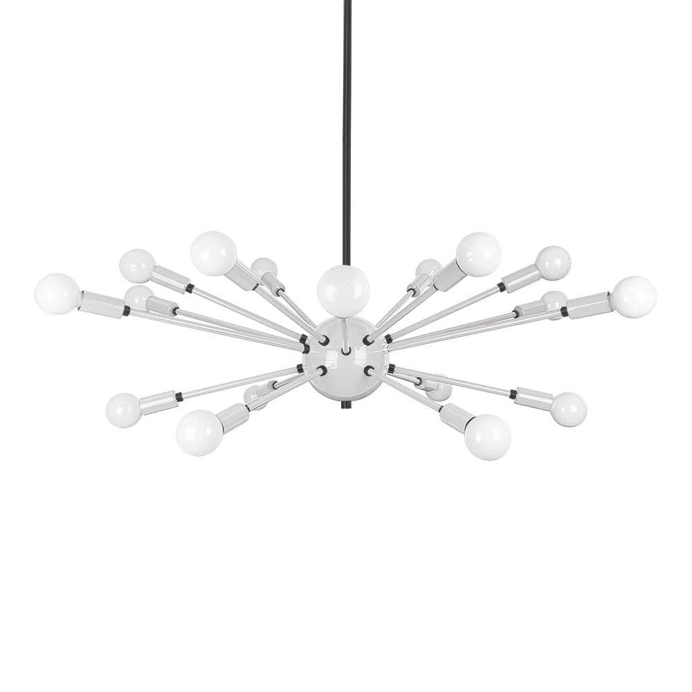 Color Elliptical Sputnik Chandelier