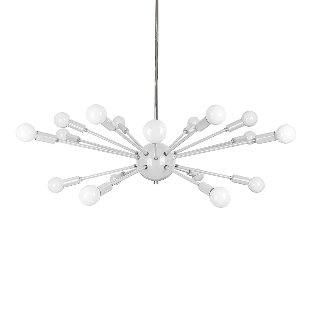 Color Elliptical Sputnik Chandelier