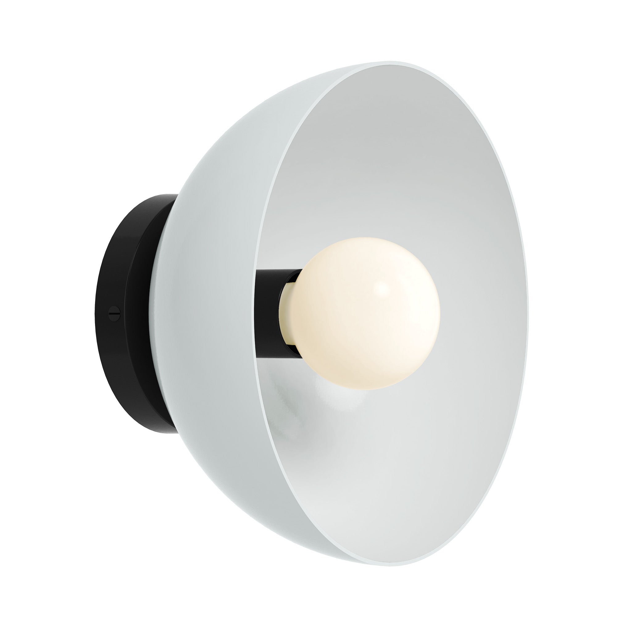 Color Hemi Sconce 10"
