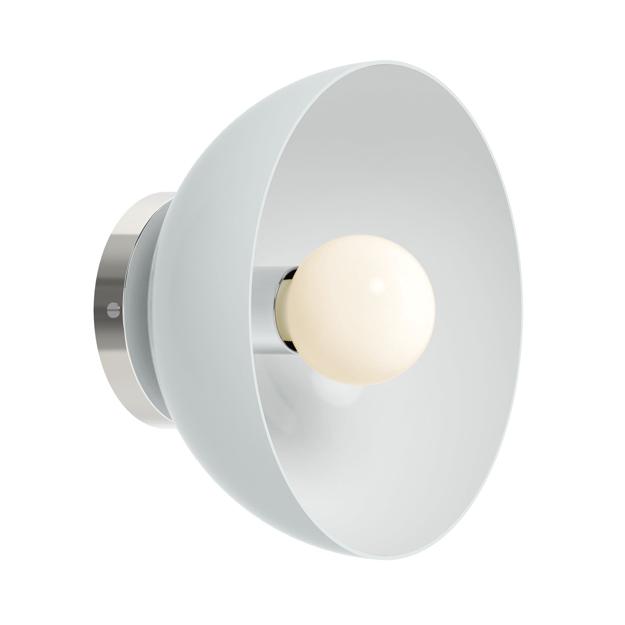 Color Hemi Sconce 10"