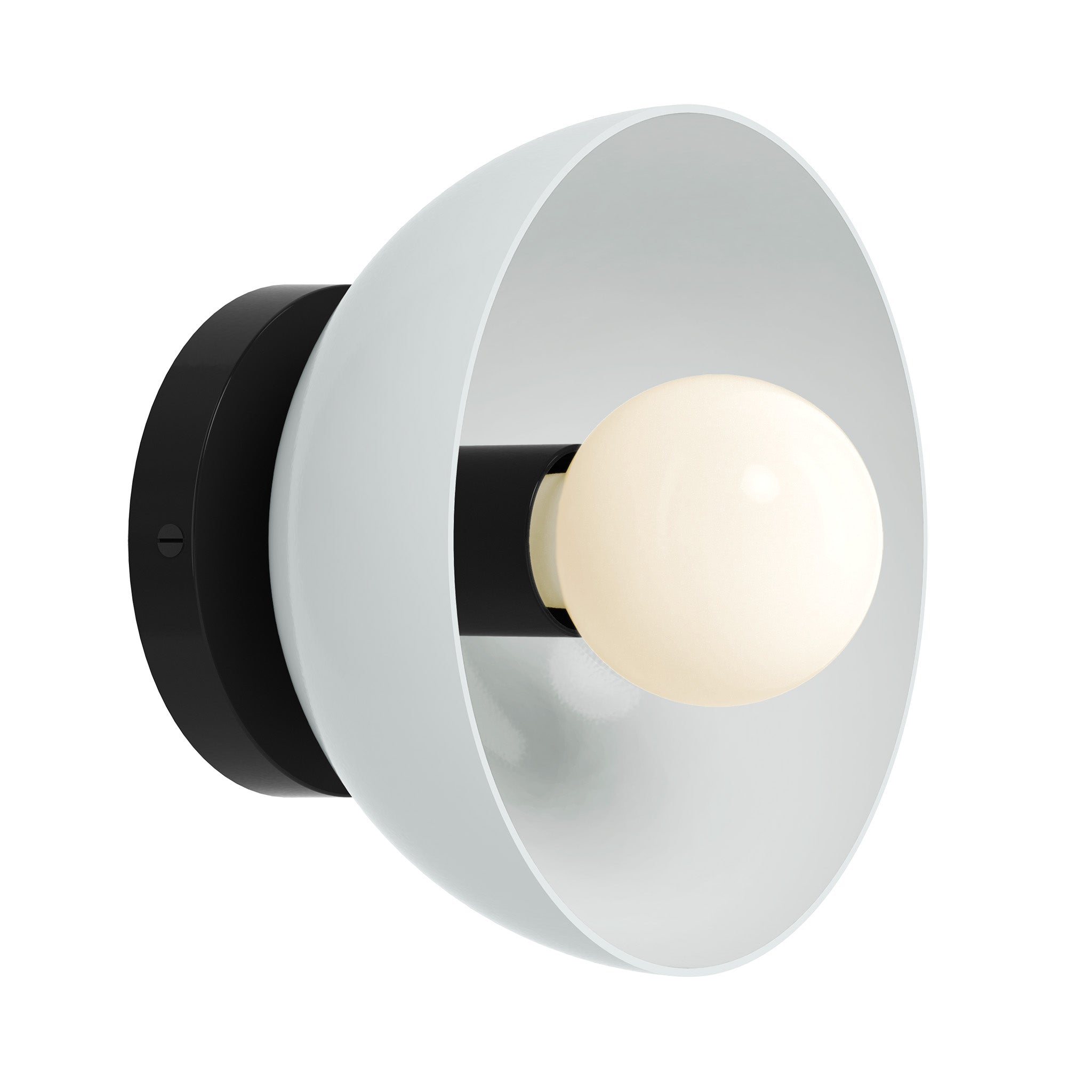 Color Hemi Sconce 8"
