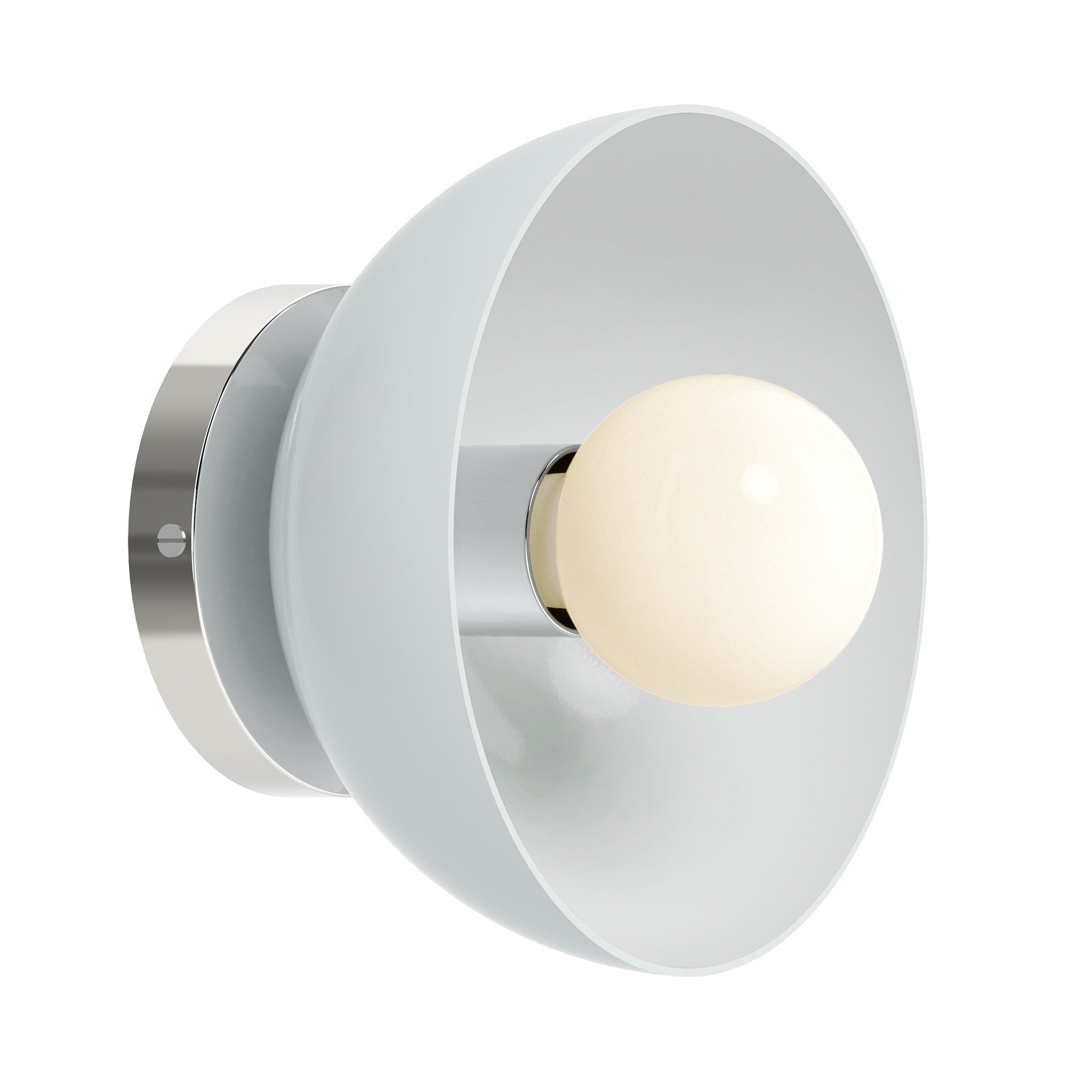 Color Hemi Sconce 8"