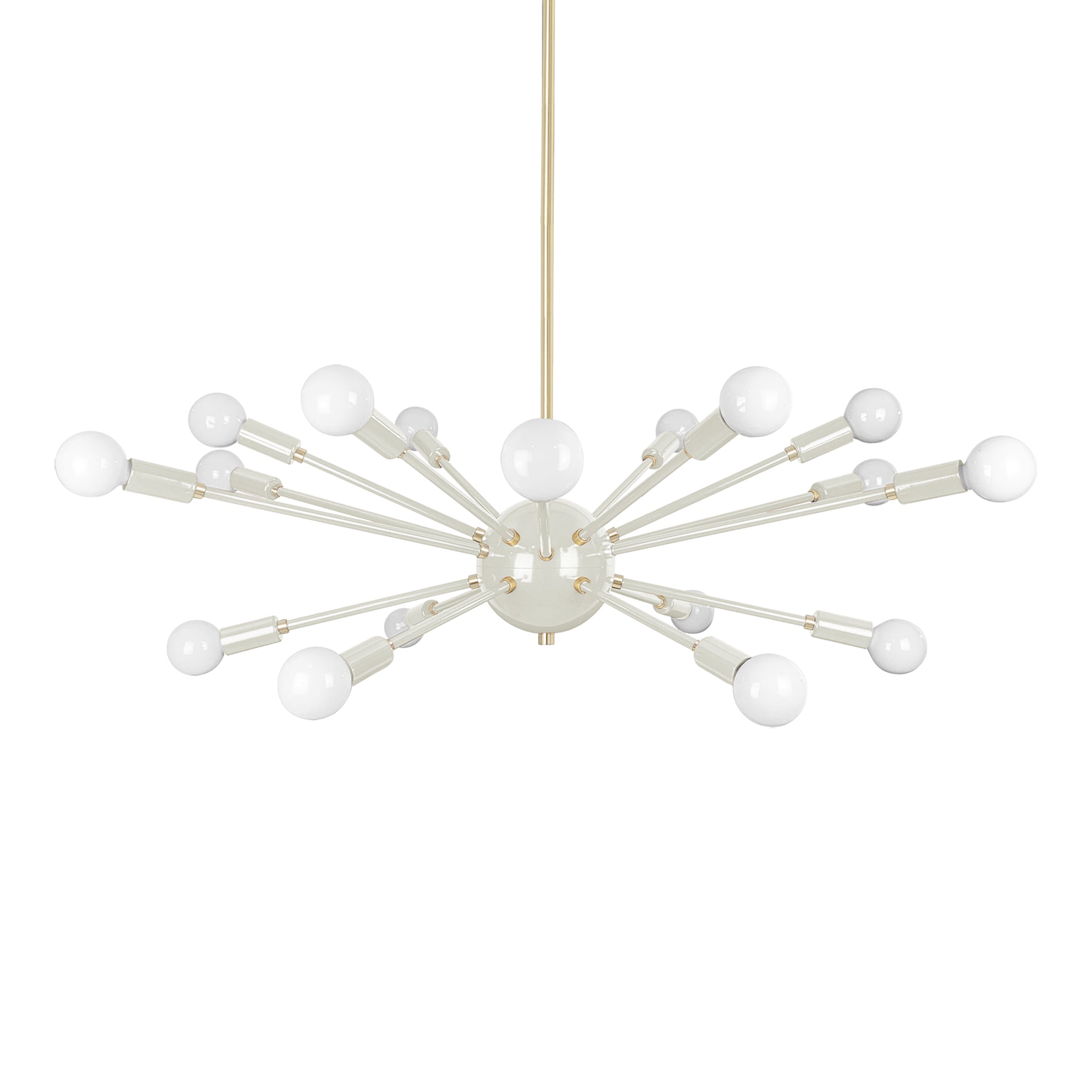 Color Elliptical Sputnik Chandelier