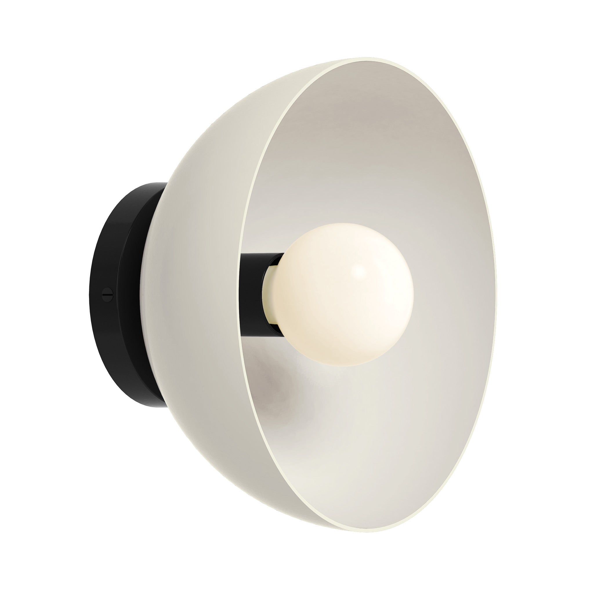 Color Hemi Sconce 10"