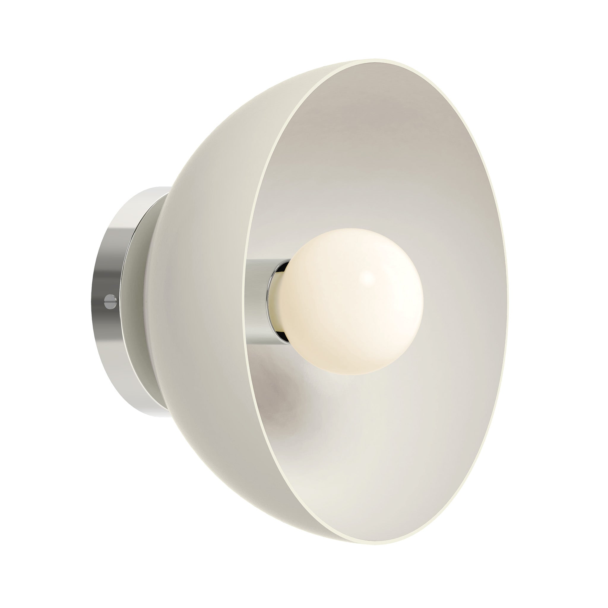Color Hemi Sconce 10"