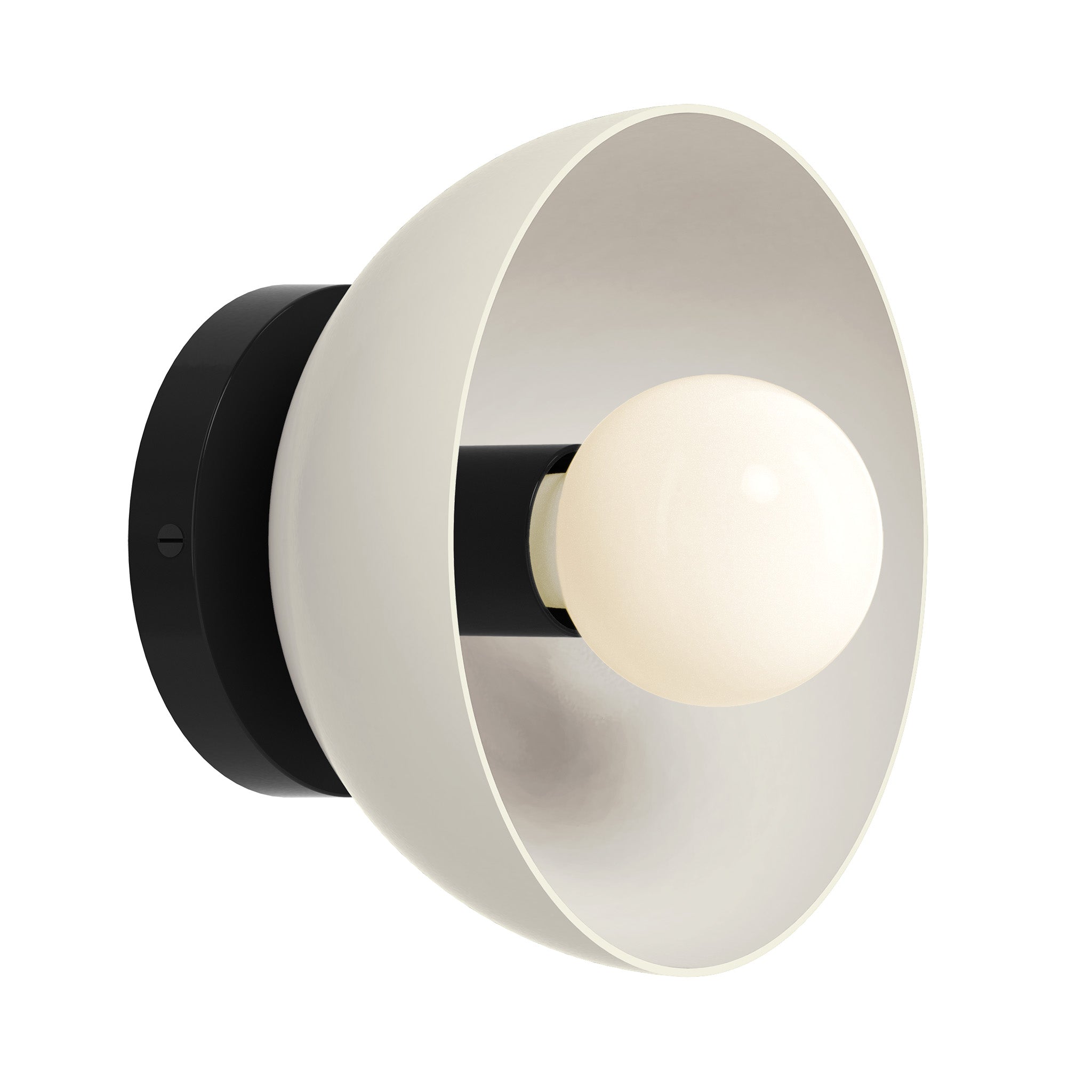 Color Hemi Sconce 8"