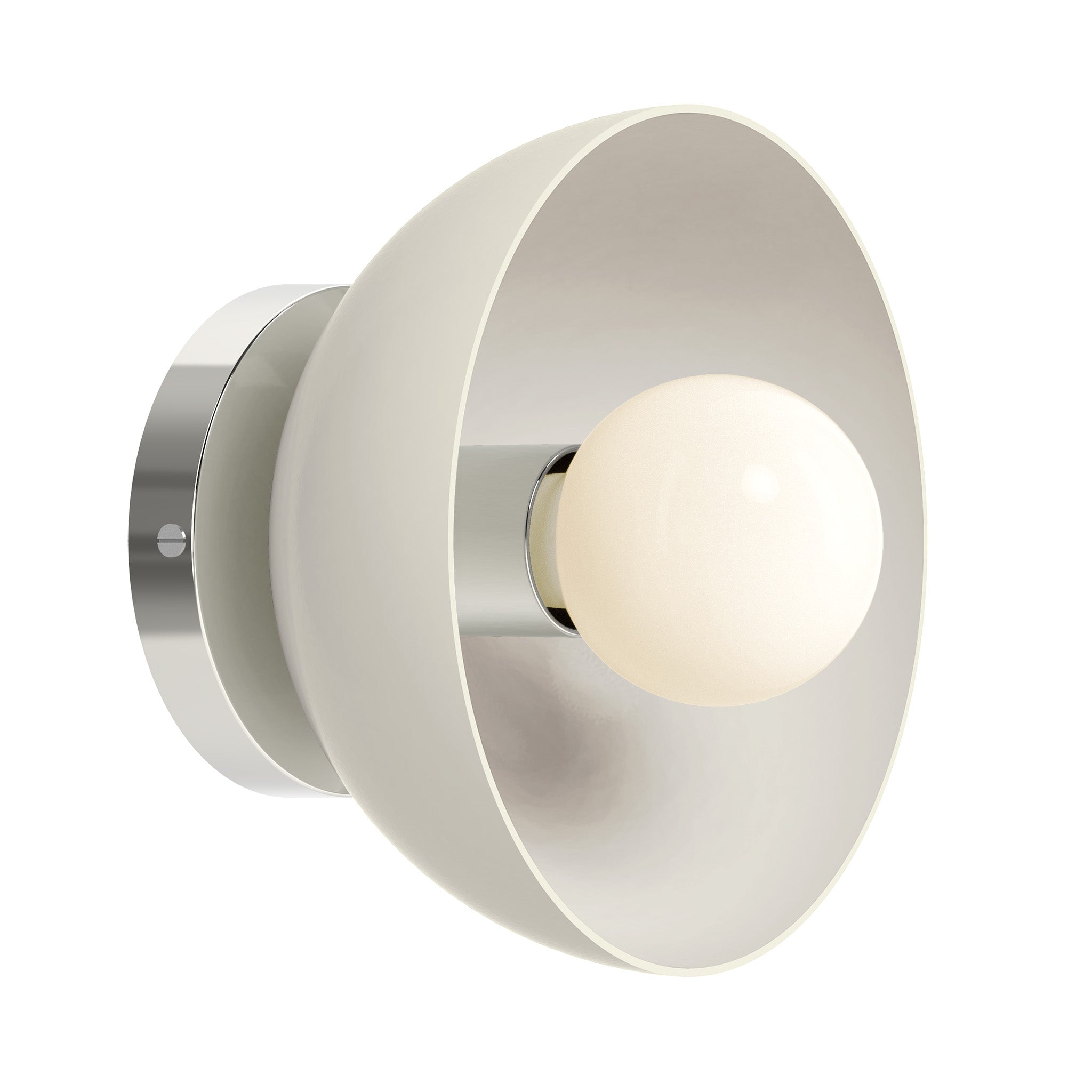 Color Hemi Sconce 8"