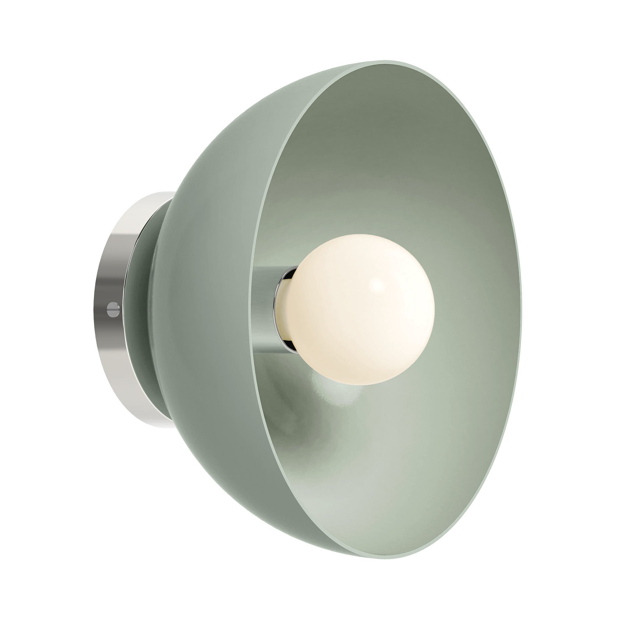 Color Hemi Sconce 10"