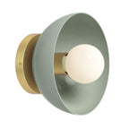 Color Hemi Sconce 8"