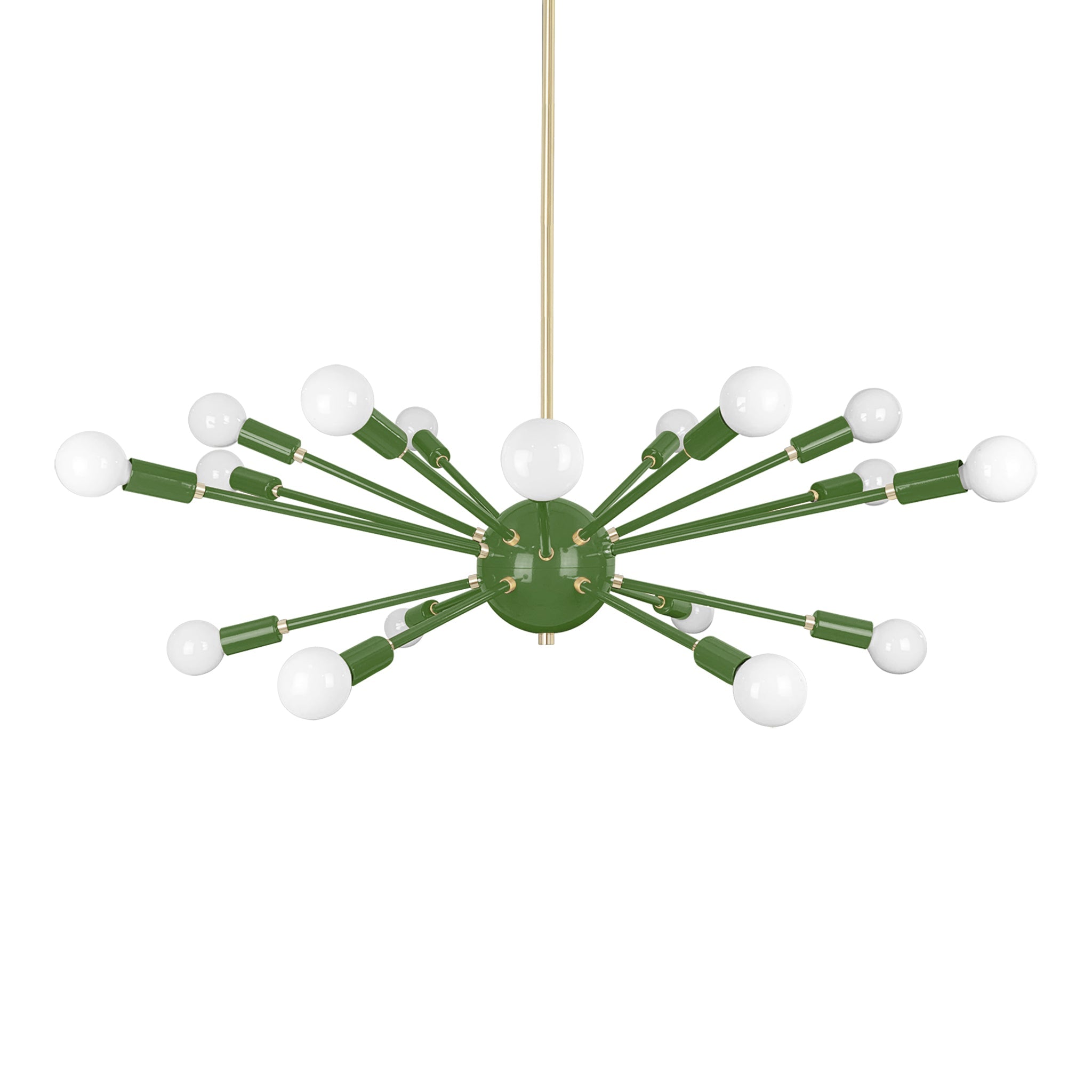 Color Elliptical Sputnik Chandelier