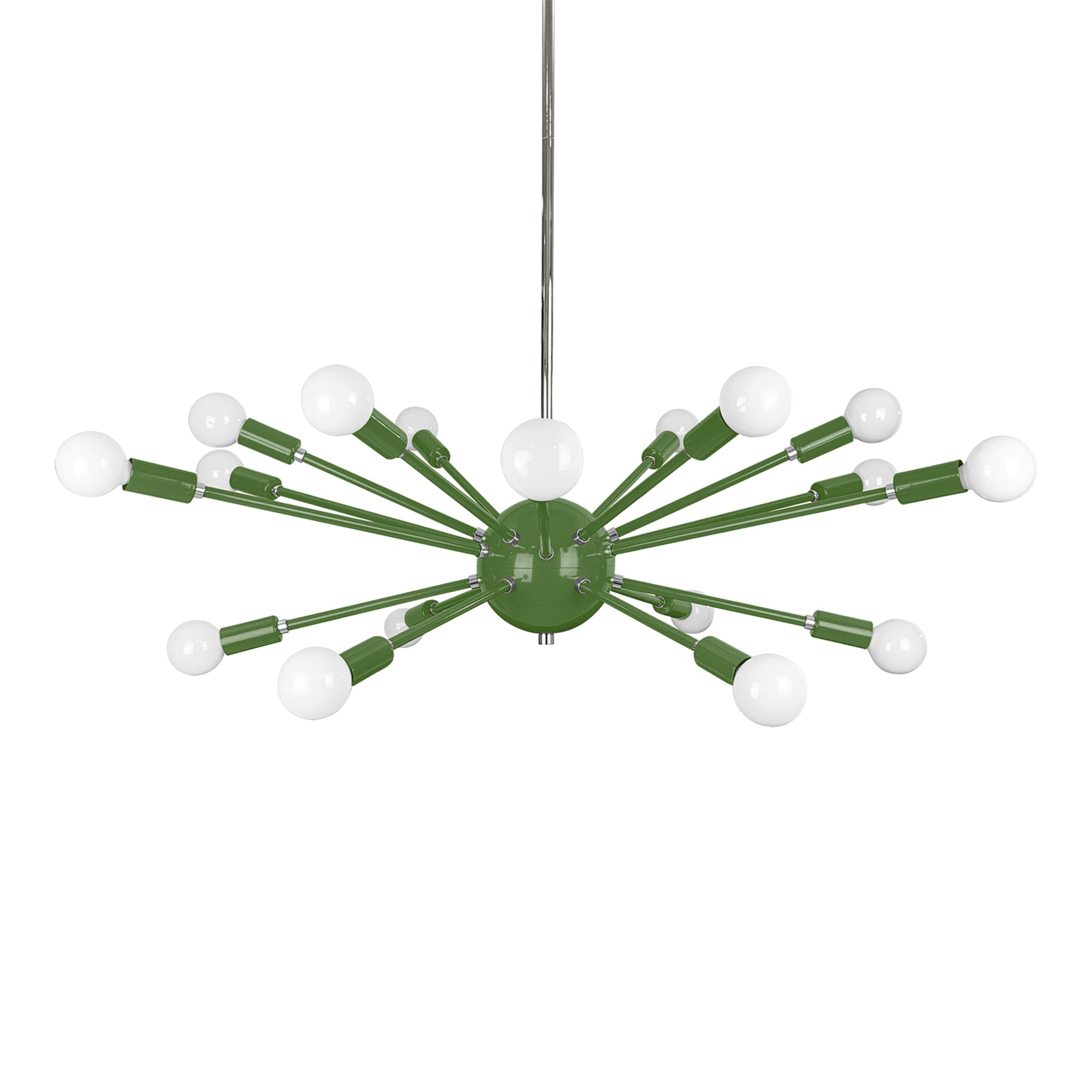 Color Elliptical Sputnik Chandelier