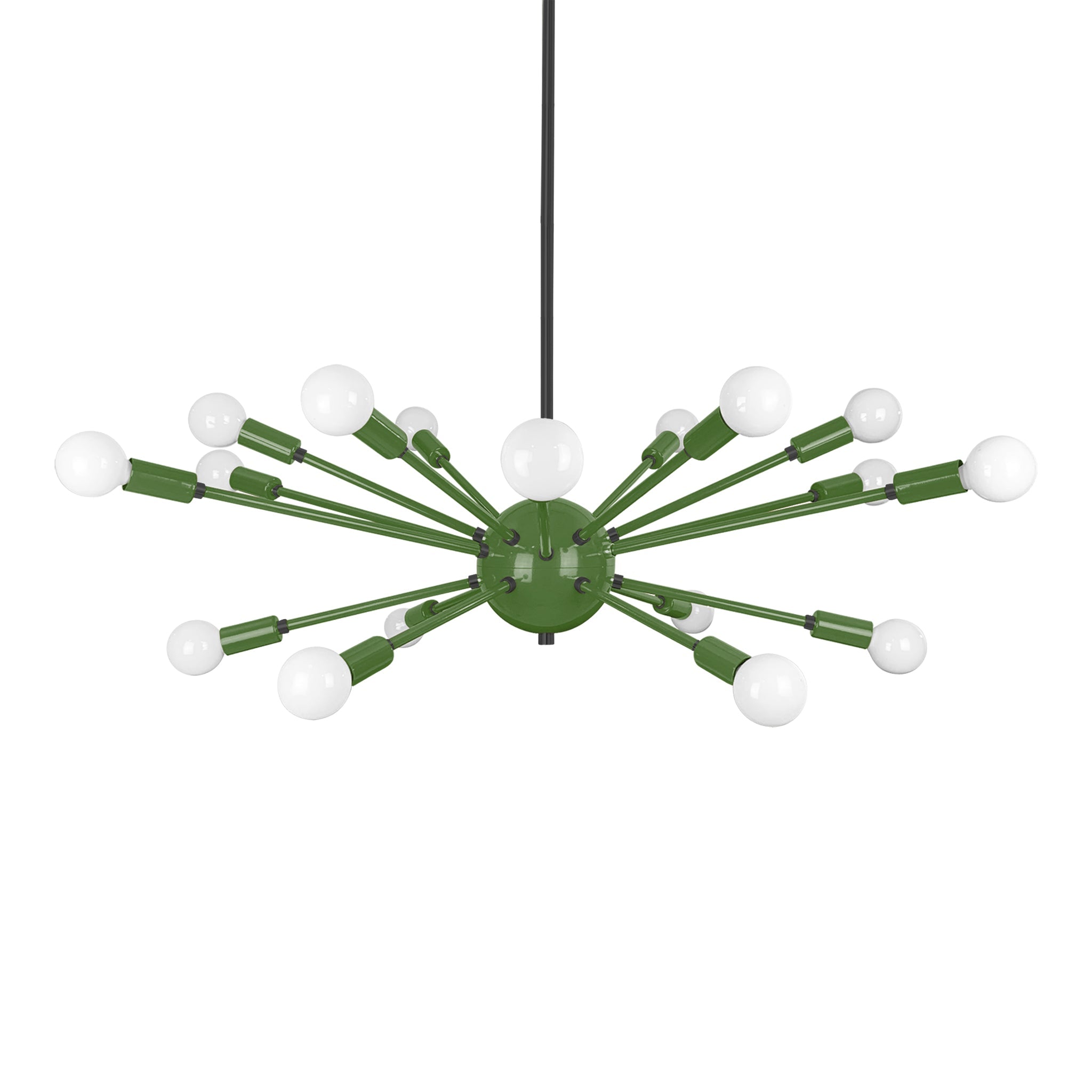 Color Elliptical Sputnik Chandelier
