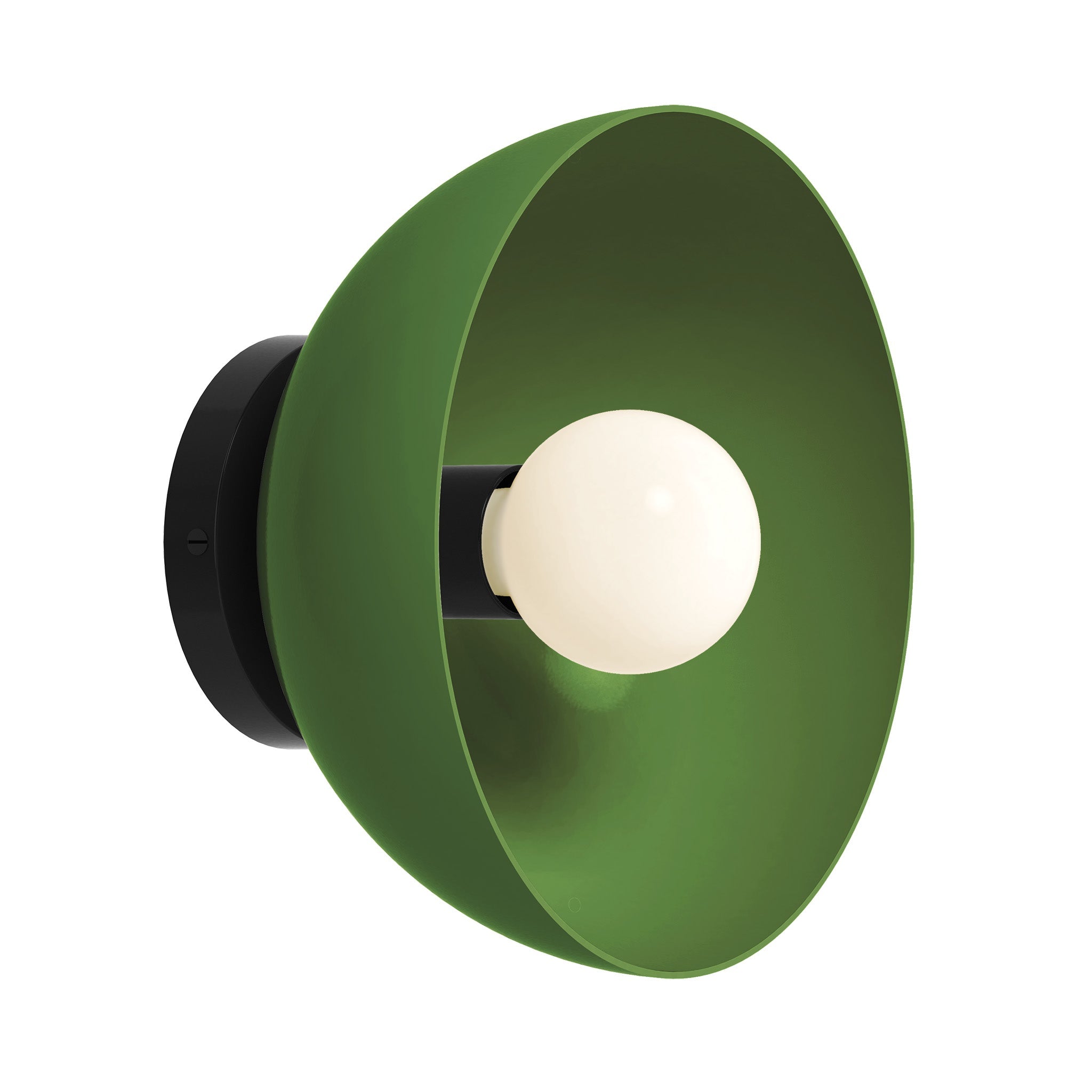 Color Hemi Sconce 10"