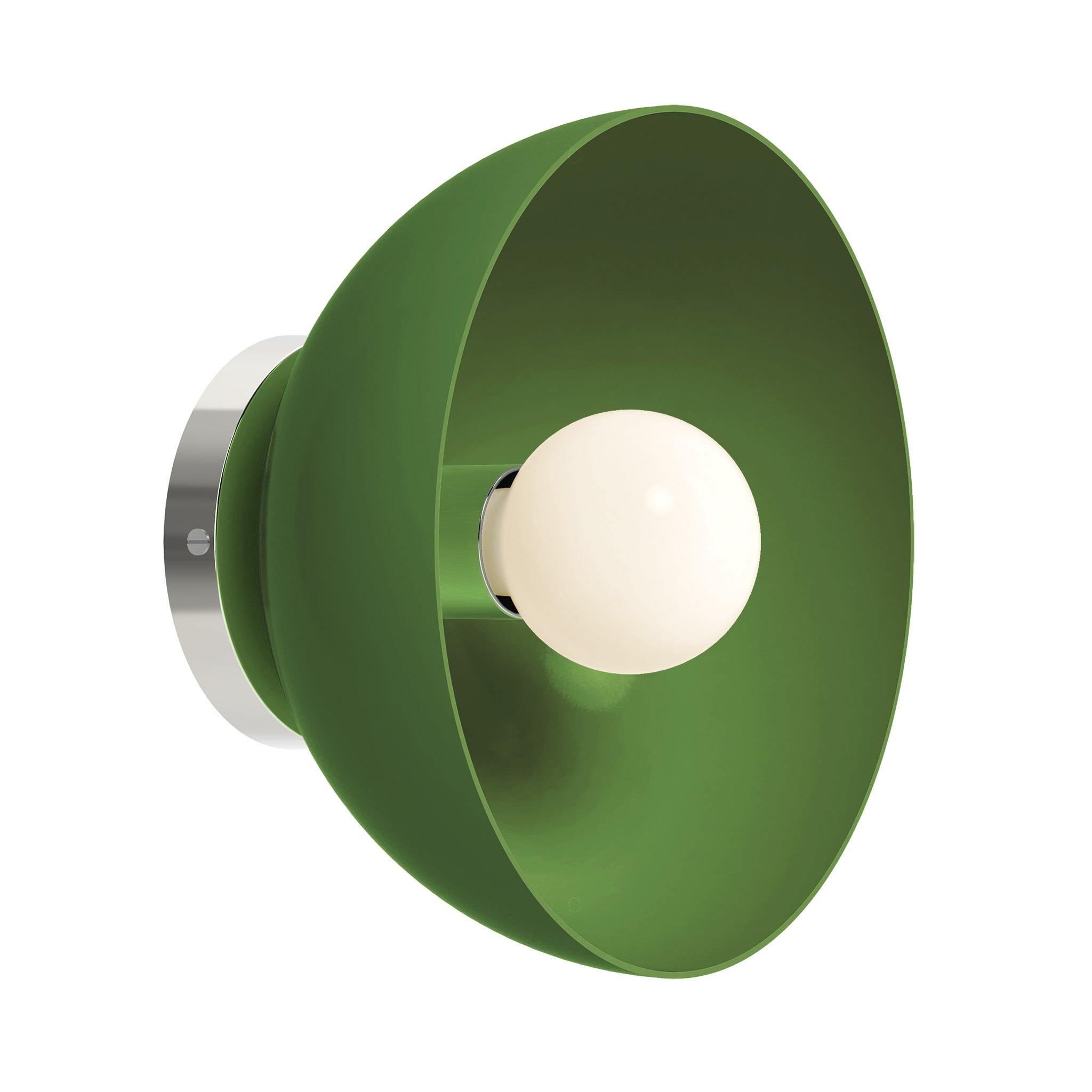 Color Hemi Sconce 10"
