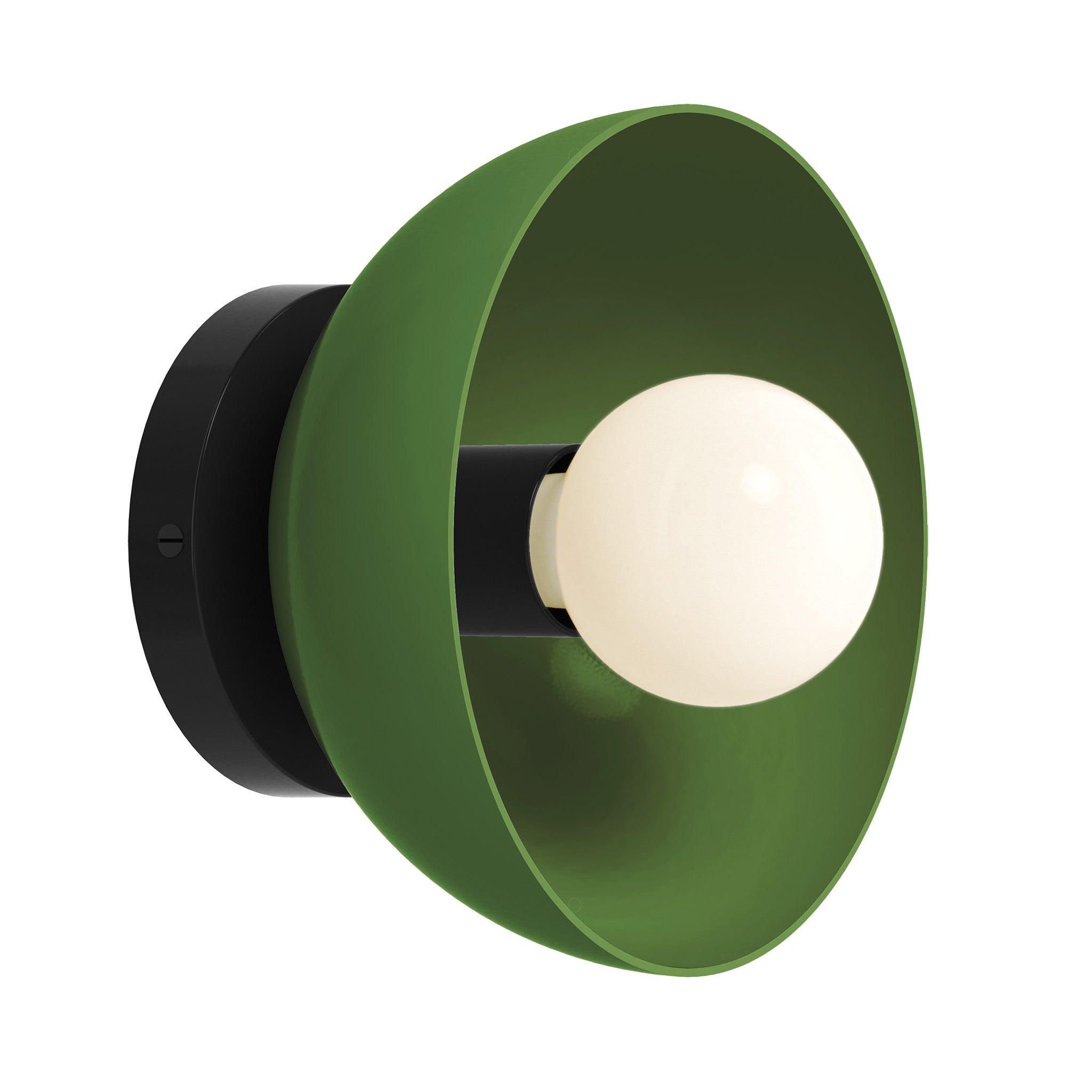 Color Hemi Sconce 8"
