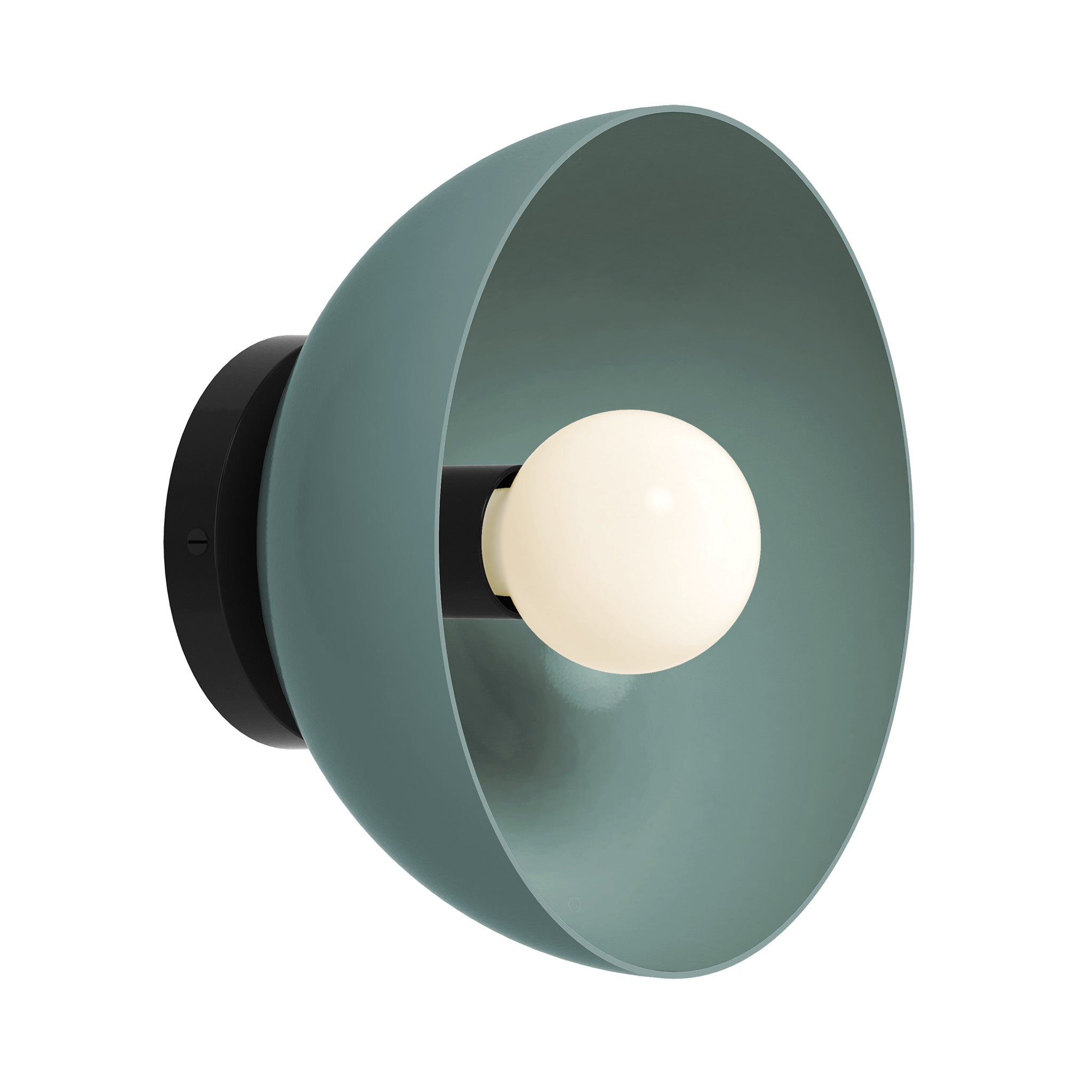 Color Hemi Sconce 10"
