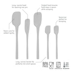 All-Silicone Spatulas - Set of 5