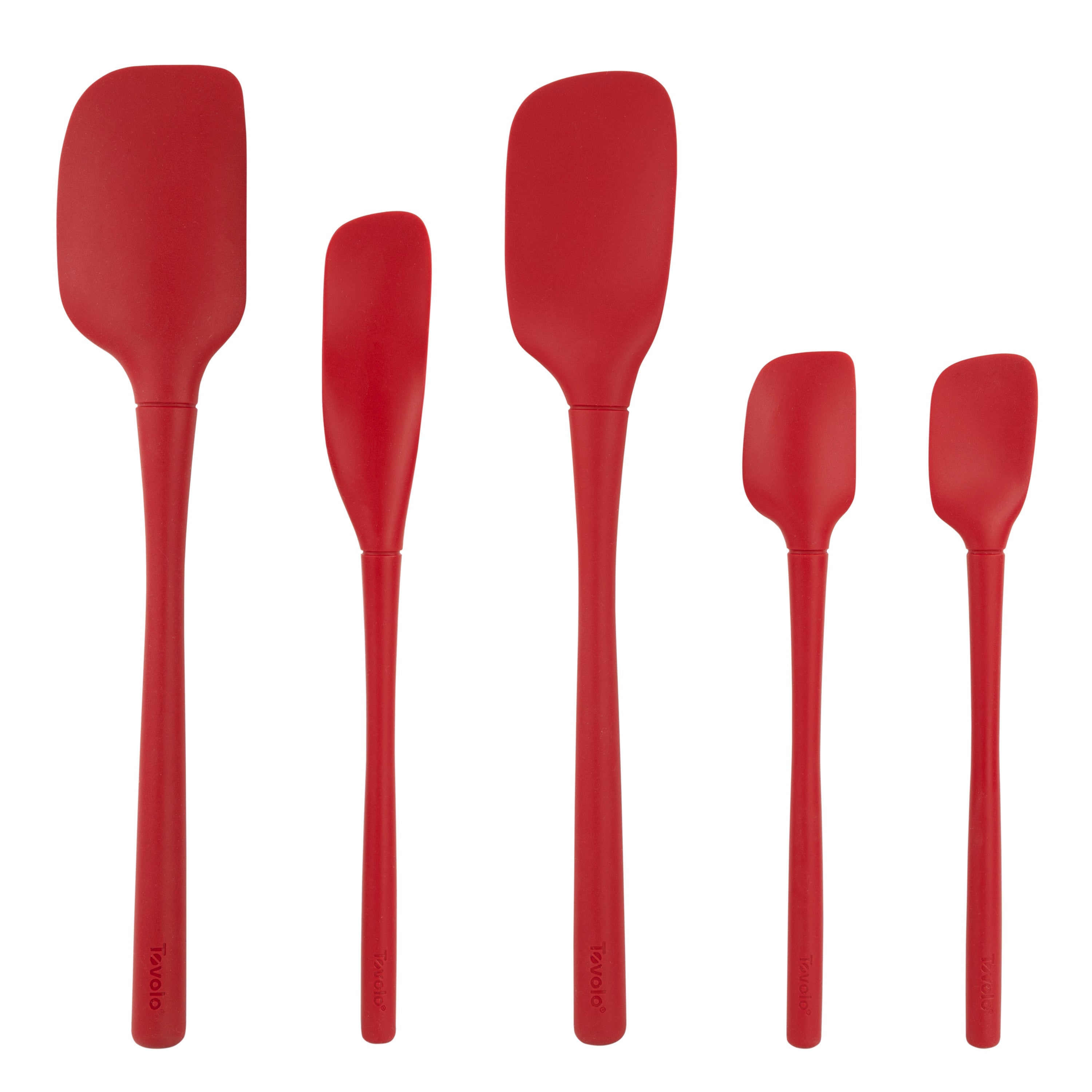 All-Silicone Spatulas - Set of 5