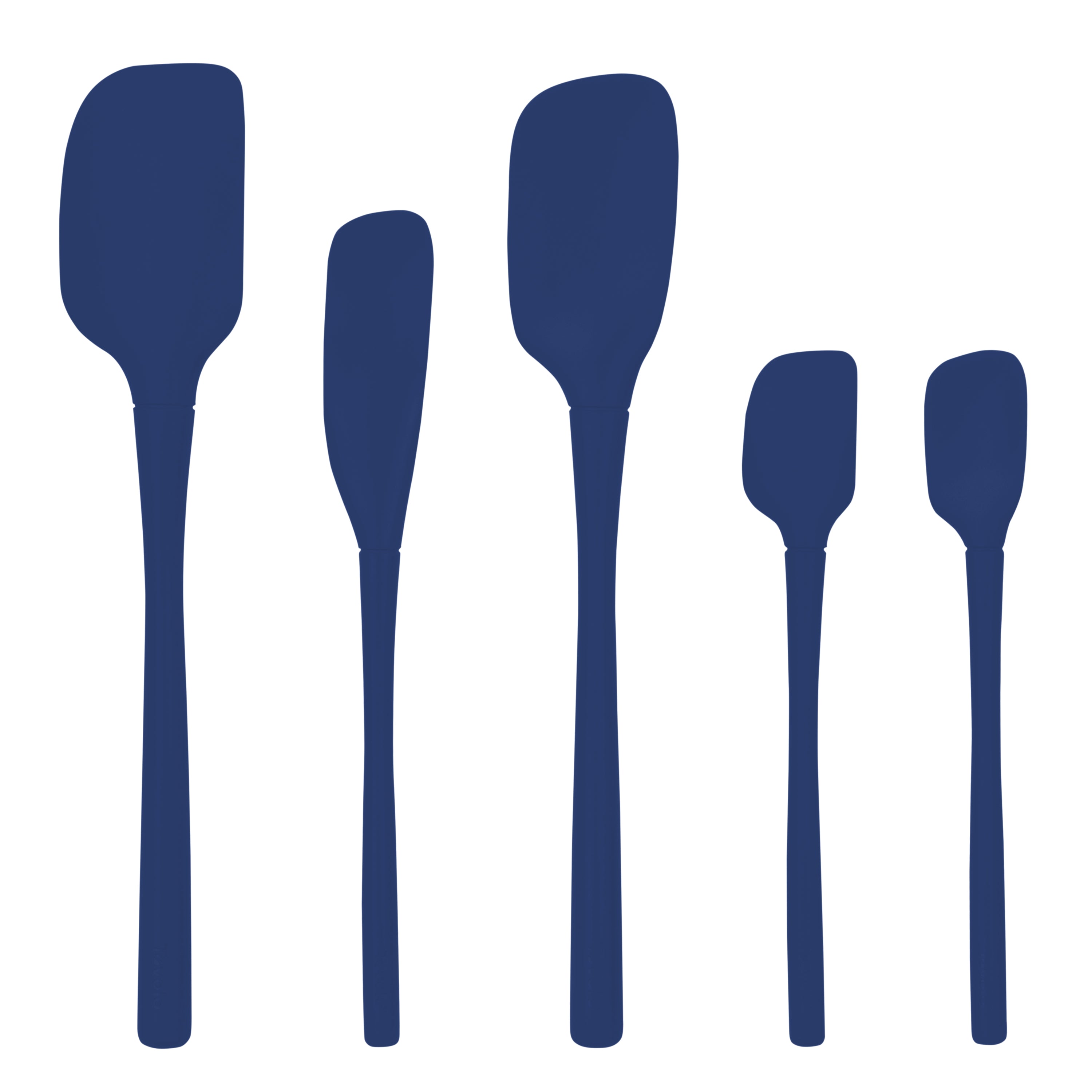 All-Silicone Spatulas - Set of 5