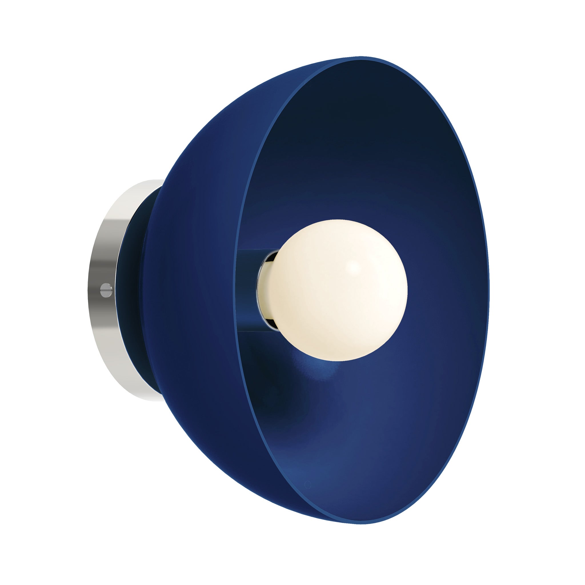 Color Hemi Sconce 10"