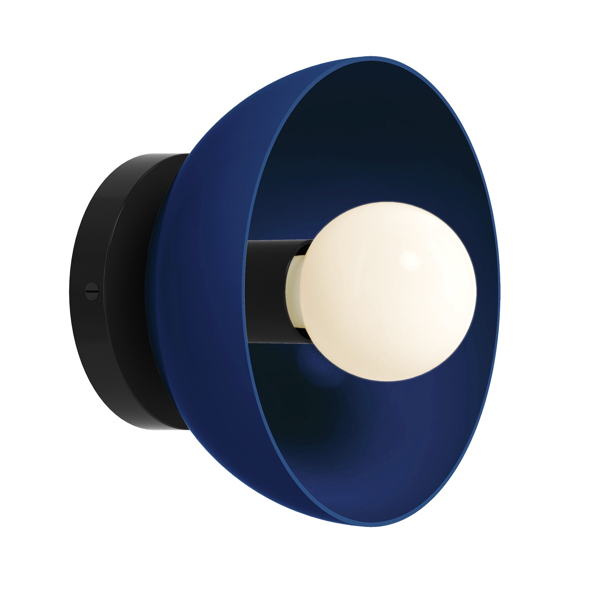 Color Hemi Sconce 8"