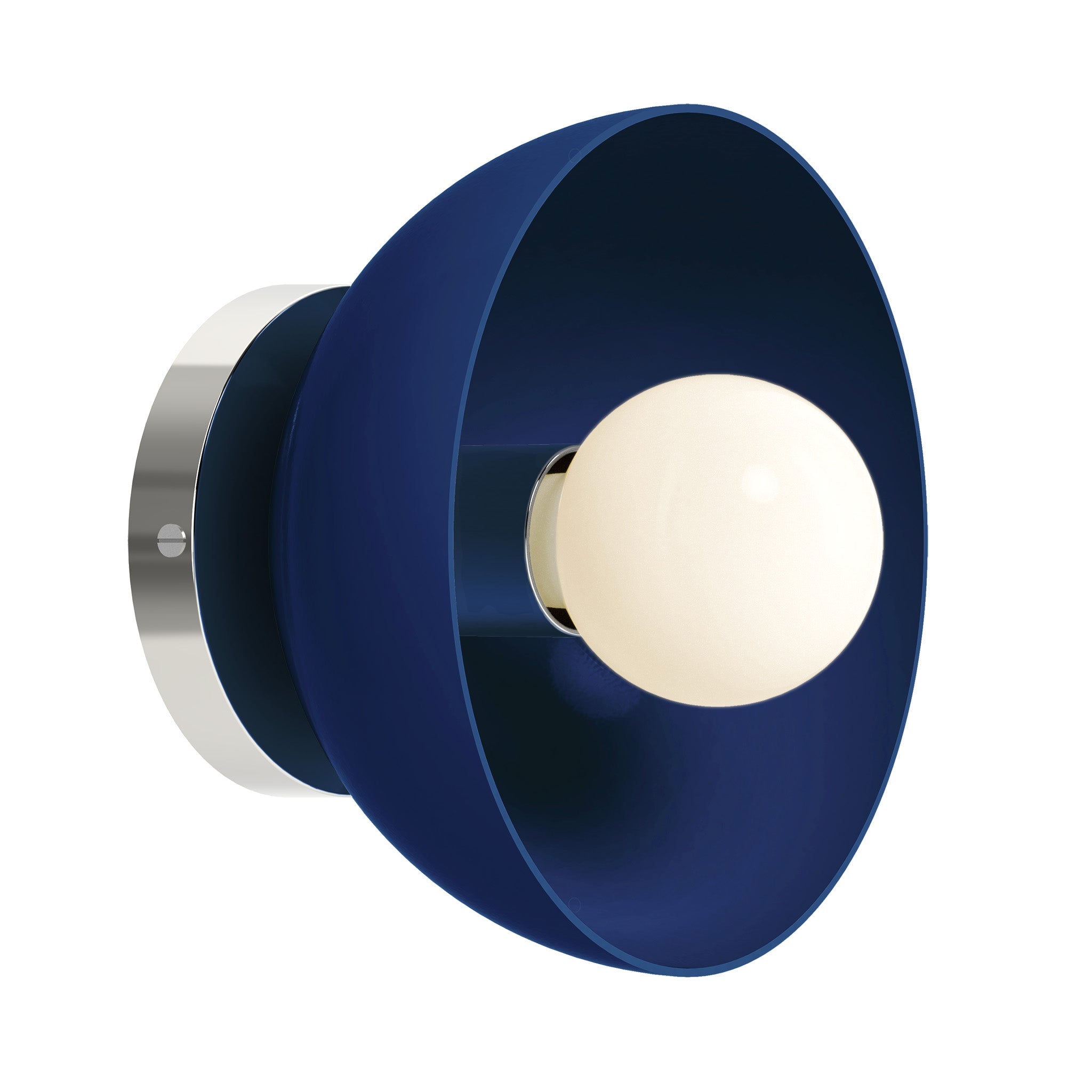 Color Hemi Sconce 8"