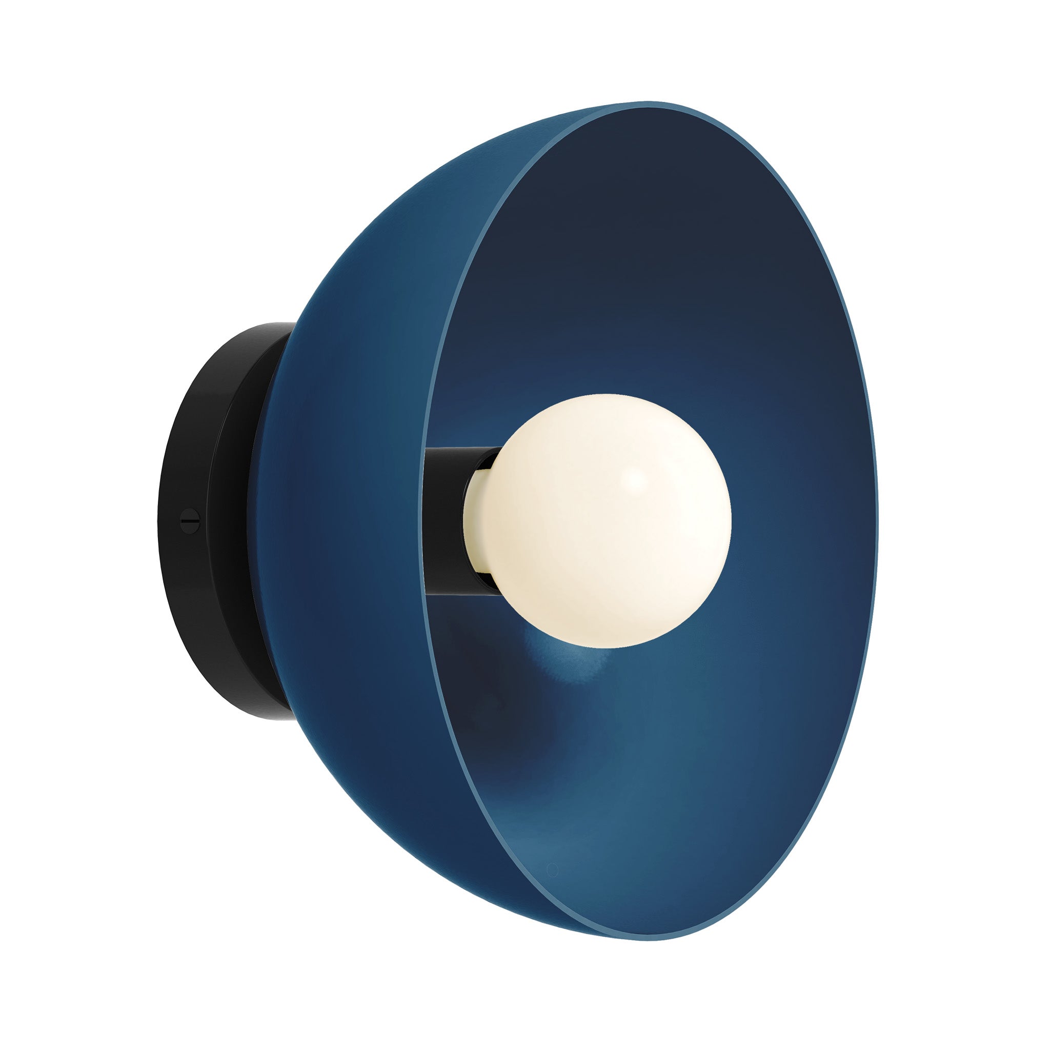 Color Hemi Sconce 10"